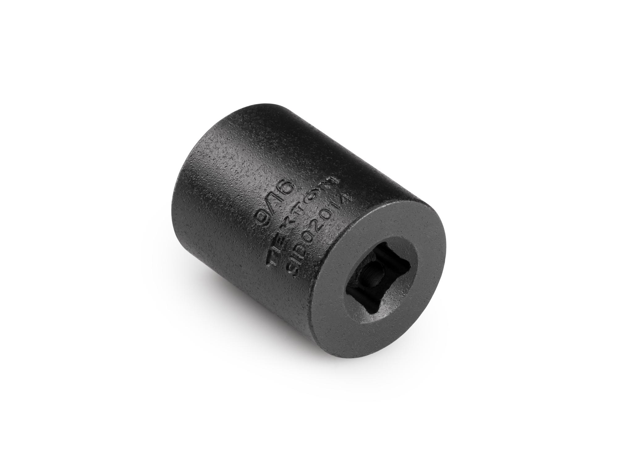 Back angle view of Tekton impact drive 6-point socket. Item #SID02014