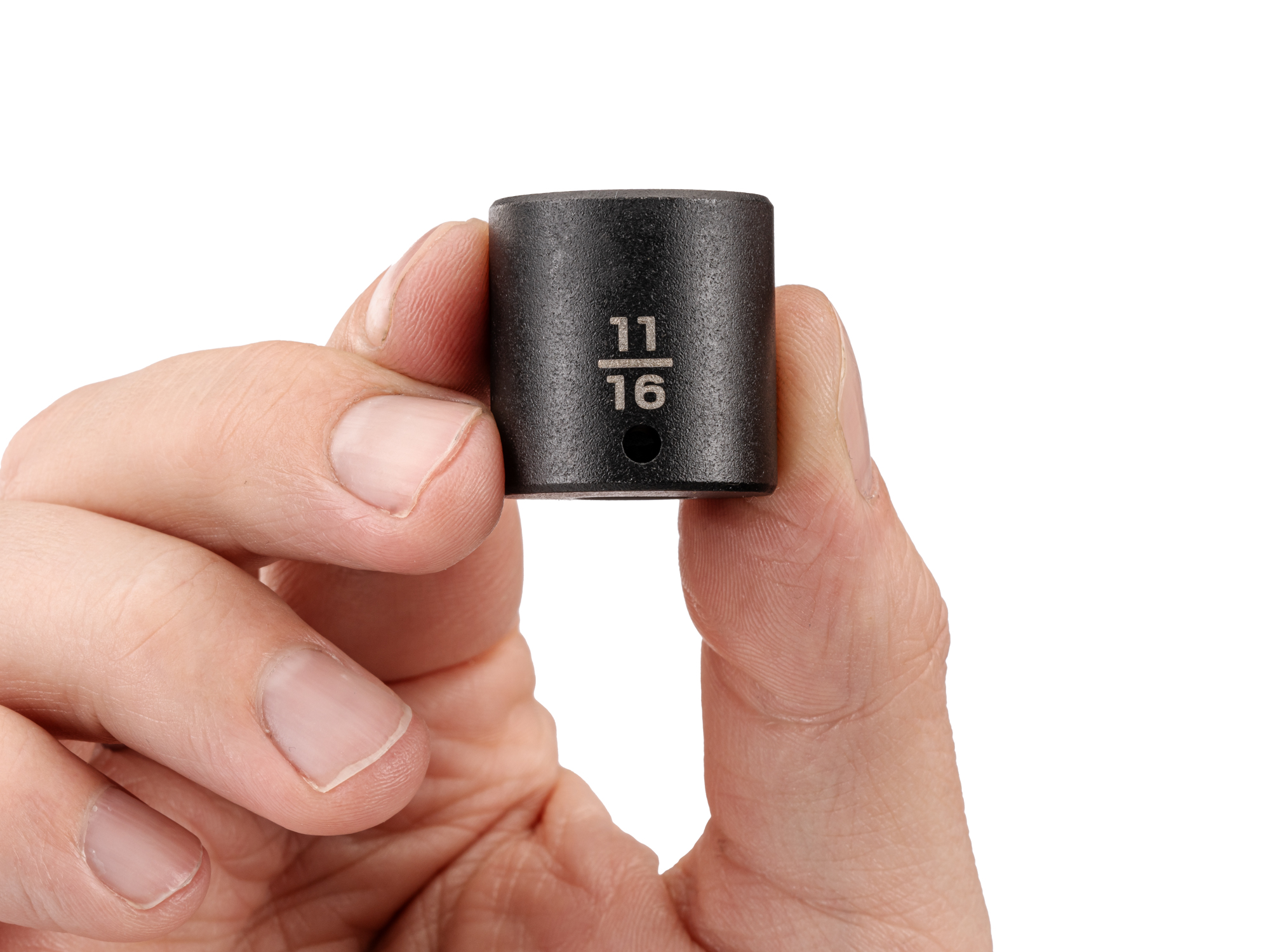 1/4 Inch Drive x 11/16 Inch Shallow 6-Point Impact Socket | TEKTON