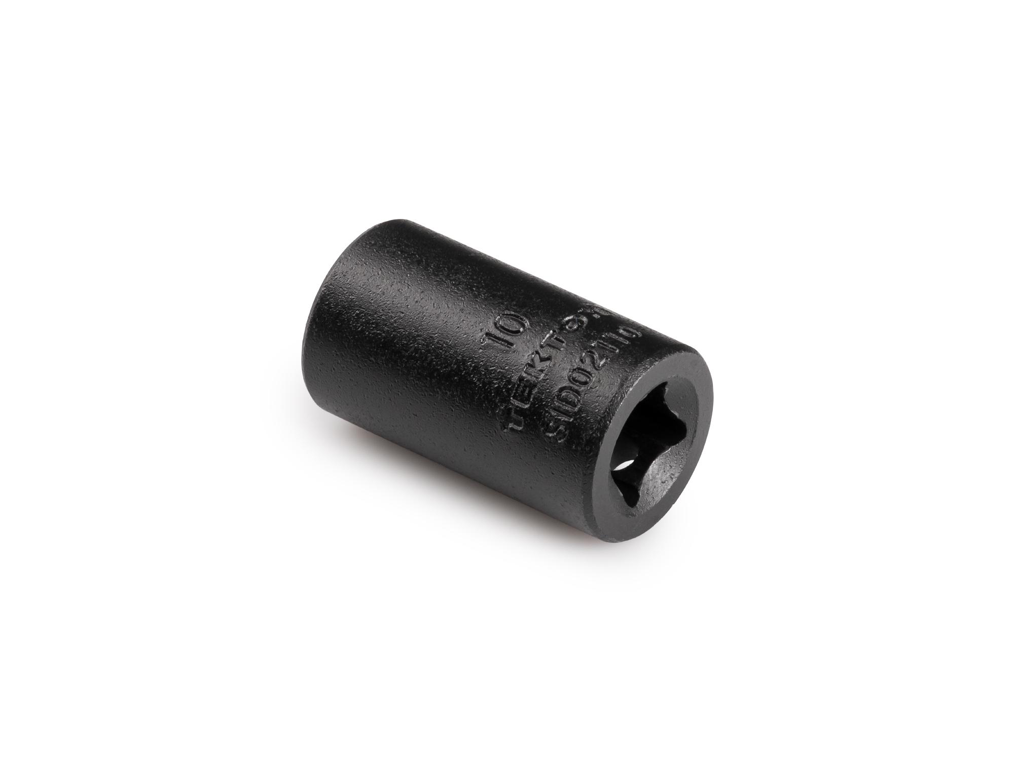 Back angle view of Tekton impact drive 6-point socket. Item #SID02110