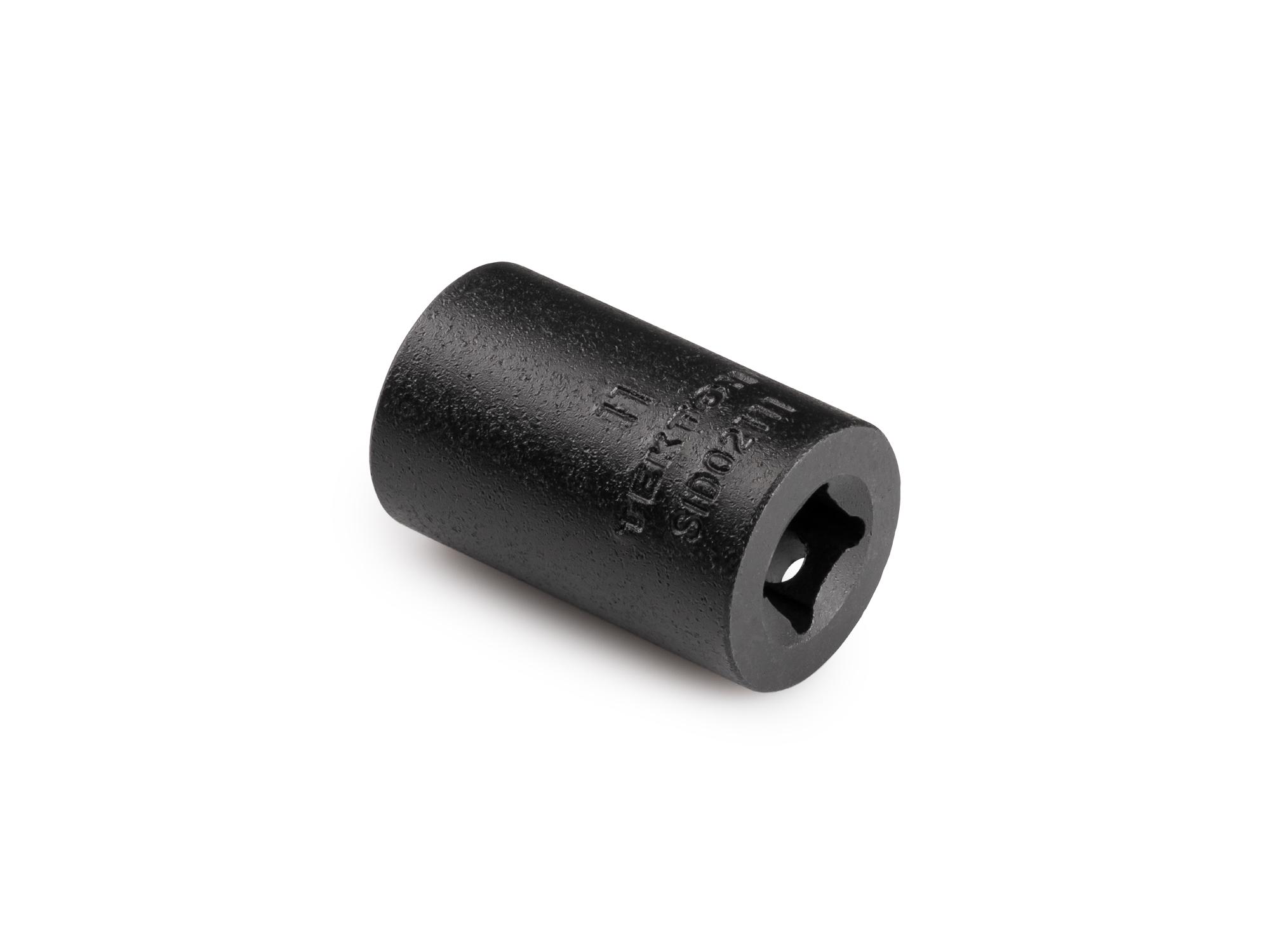 Back angle view of Tekton impact drive 6-point socket. Item #SID02111