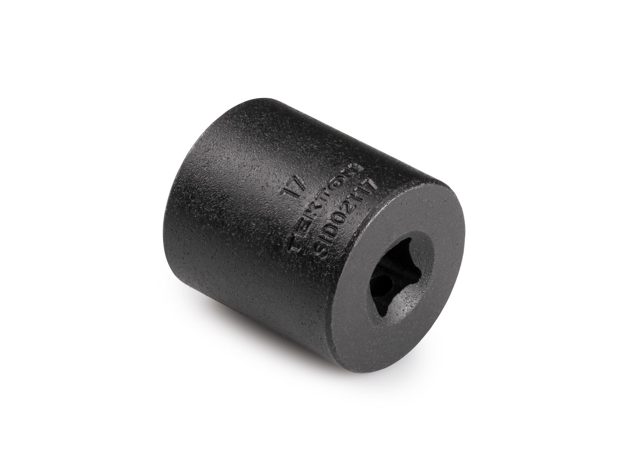 Back angle view of Tekton impact drive 6-point socket. Item #SID02117