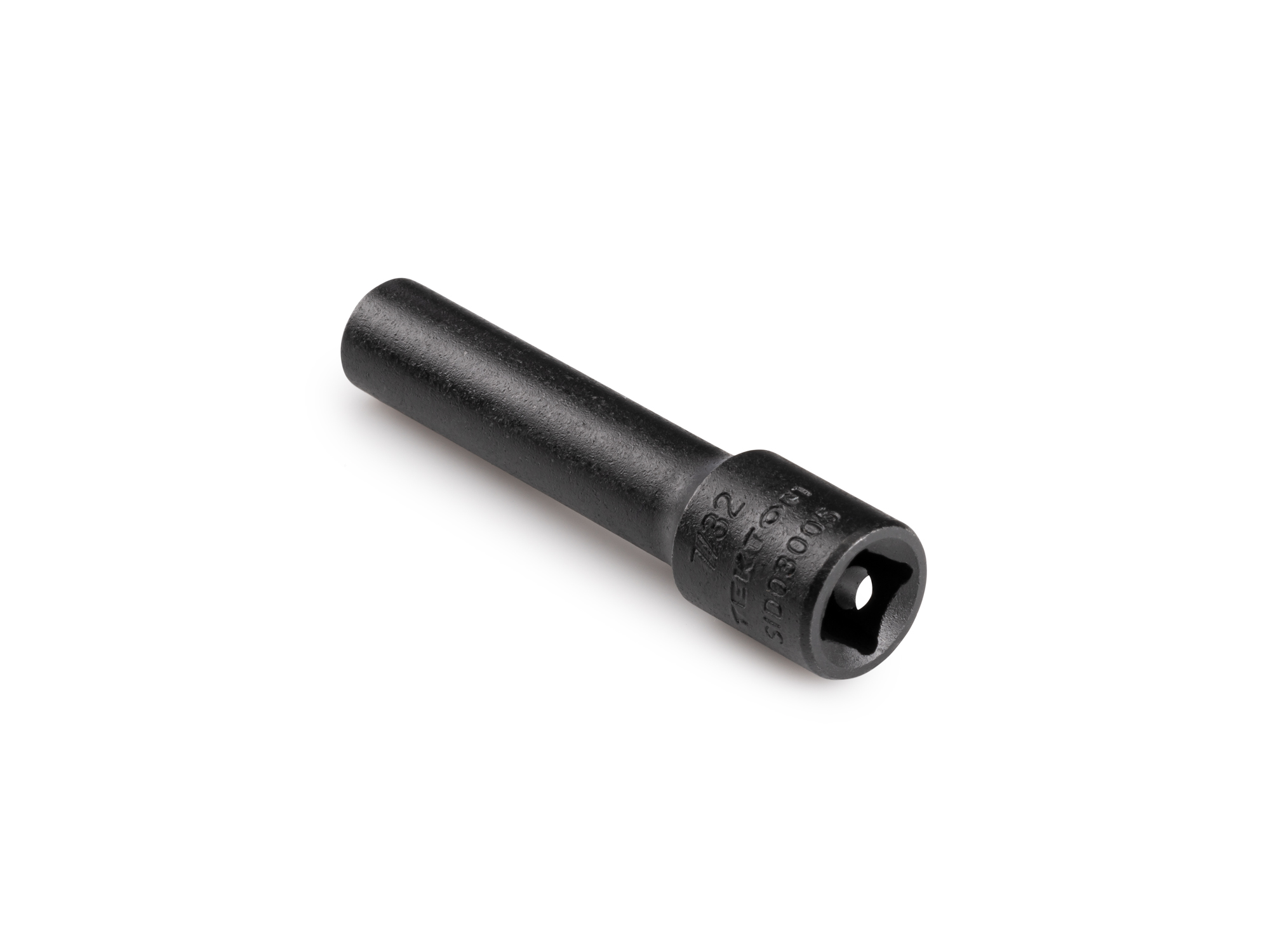 Size: 7/32 inch (SAE) deep 6-point impact socket. Has a high-visibility laser etched size marking and a permanent stamped size marking. SID03005.