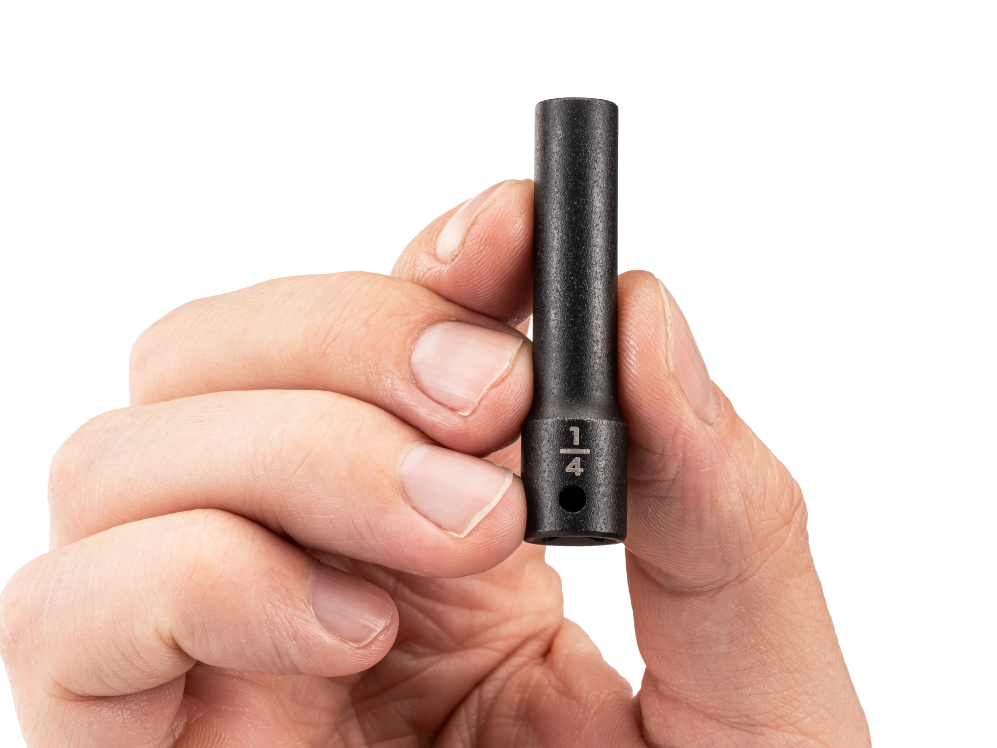 1/4 Inch Drive x 1/4 Inch Deep 12-Point Impact Socket | TEKTON