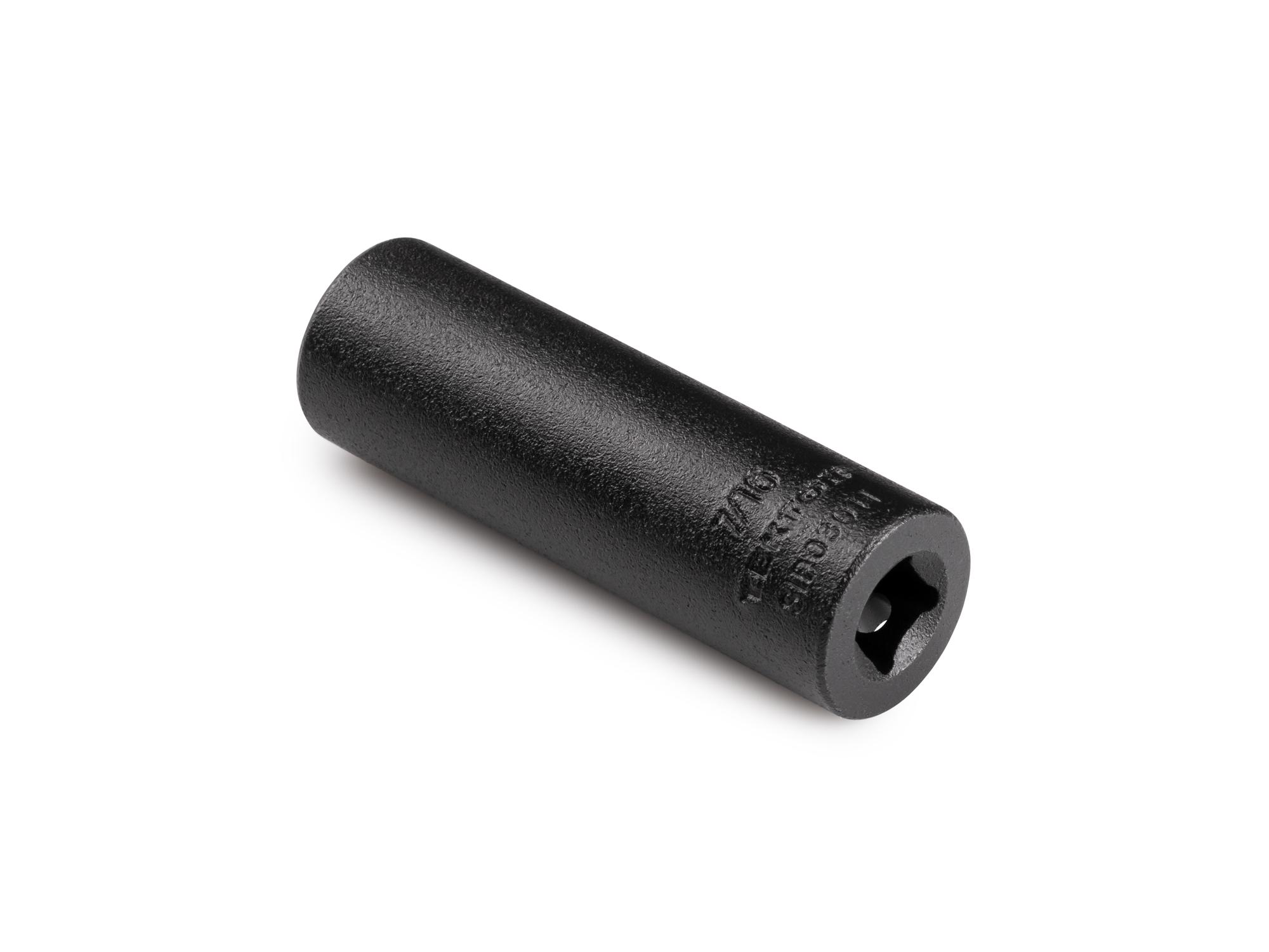 Back angle view of Tekton impact drive 6-point socket. Item #SID03011