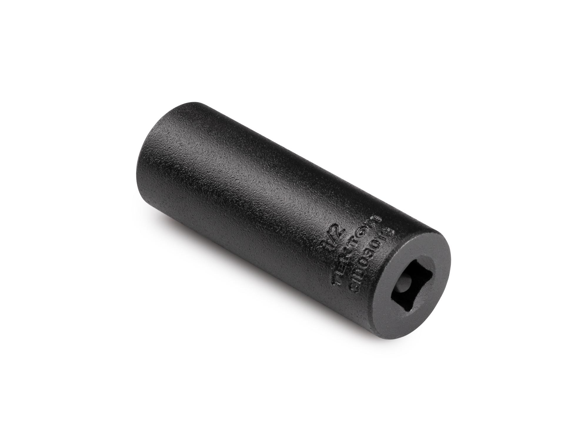 Back angle view of Tekton impact drive 6-point socket. Item #SID03013