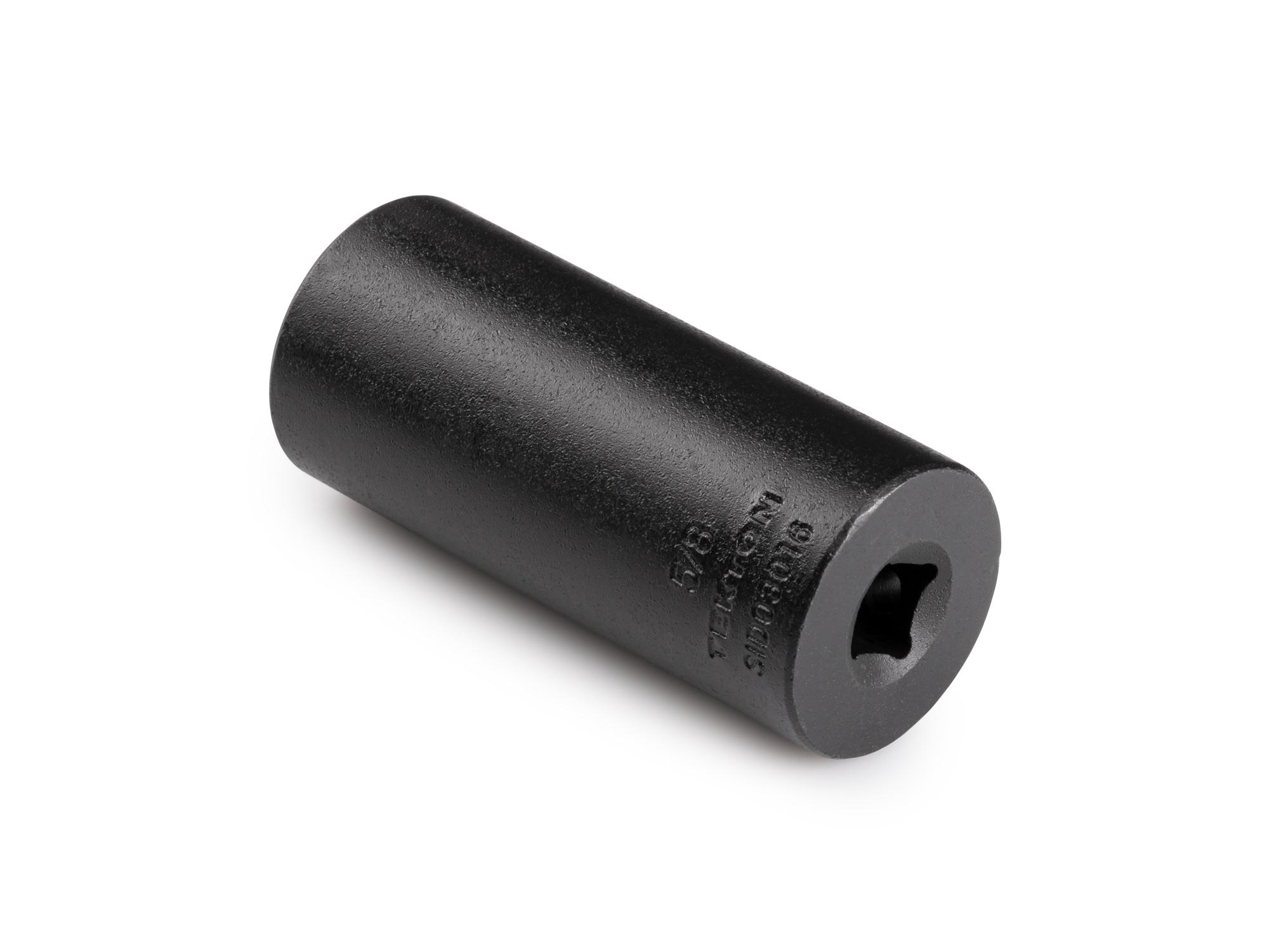 Back angle view of Tekton impact drive 6-point socket. Item #SID03016