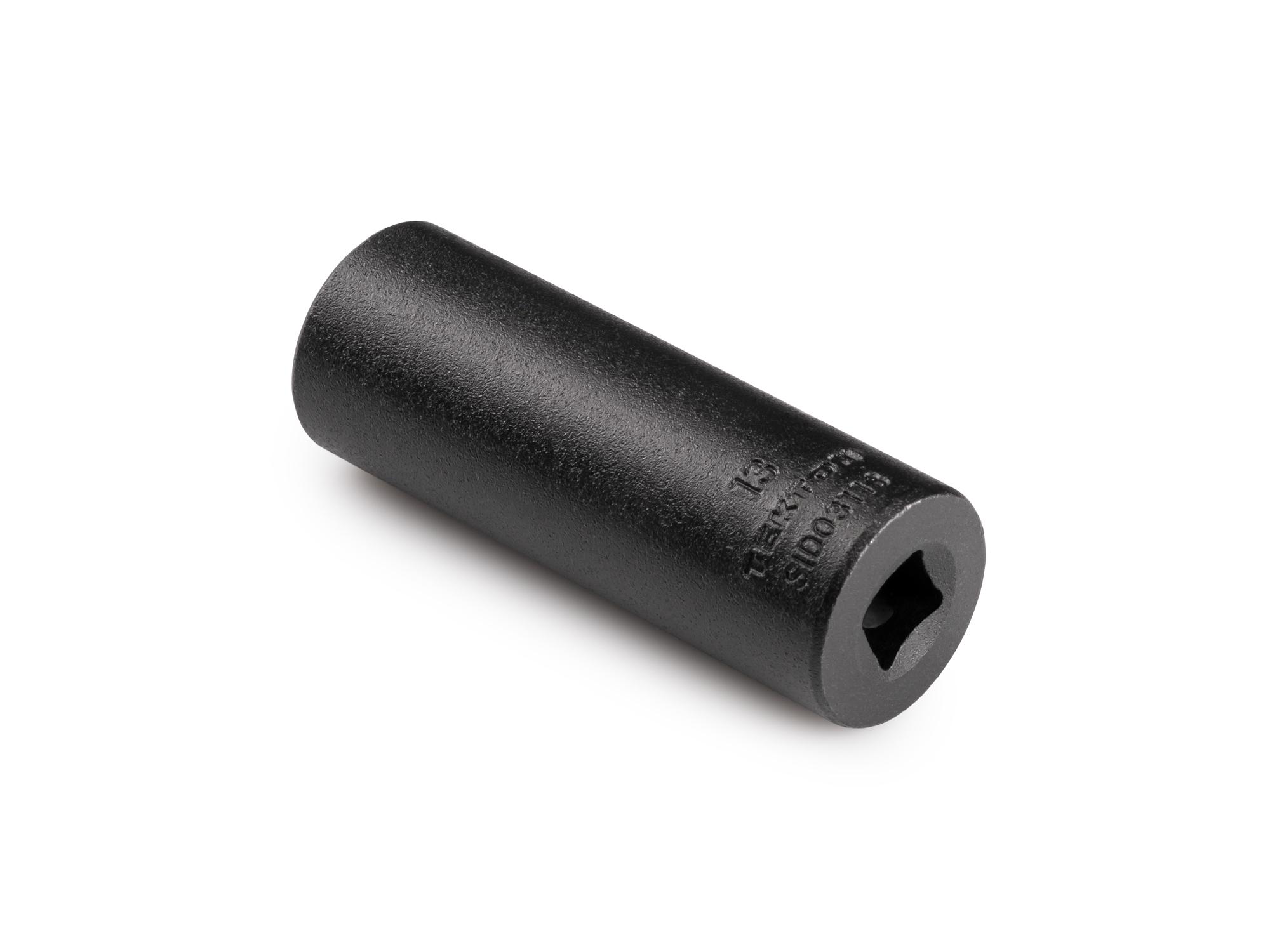 Back angle view of Tekton impact drive 6-point socket. Item #SID03113