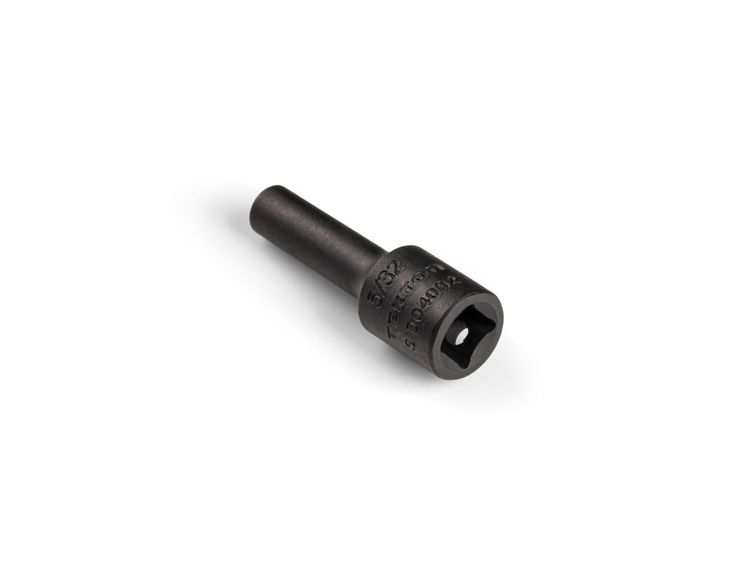 Back angle view of Tekton impact drive 6-point socket. Item #SID04002