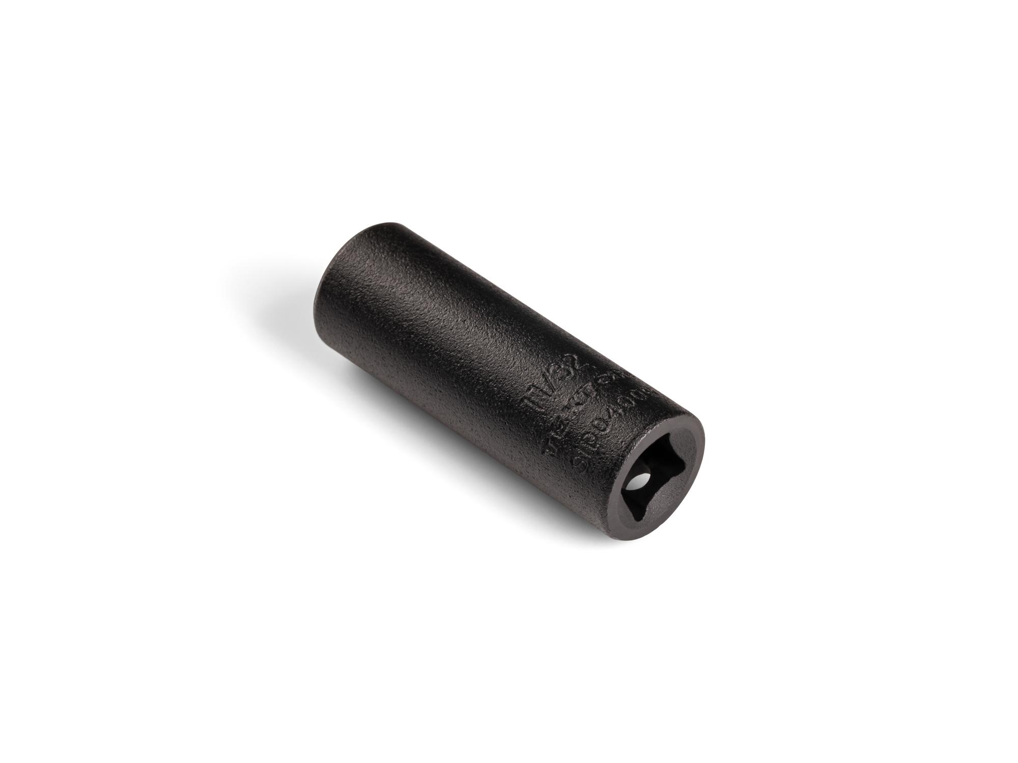 Back angle view of Tekton impact drive 6-point socket. Item #SID04009