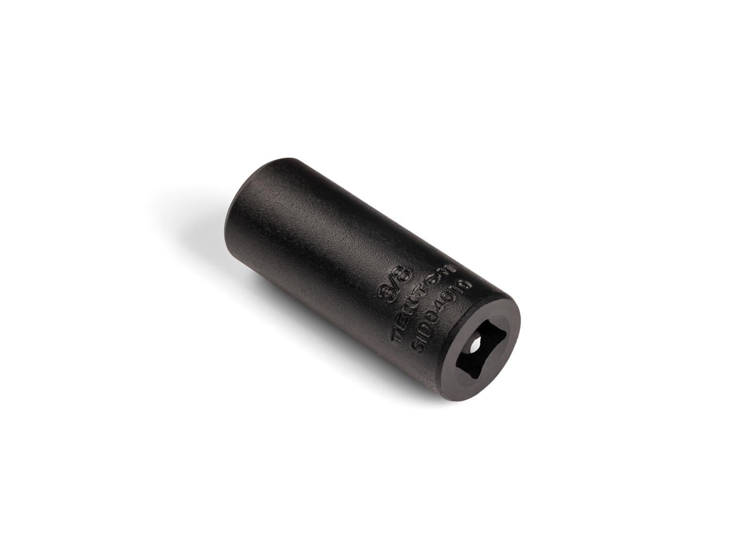 Back angle view of Tekton impact drive 6-point socket. Item #SID04010