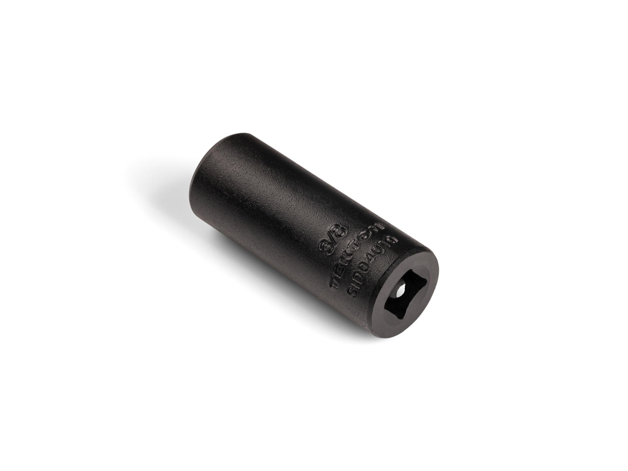 Back angle view of Tekton impact drive 6-point socket. Item #SID04010