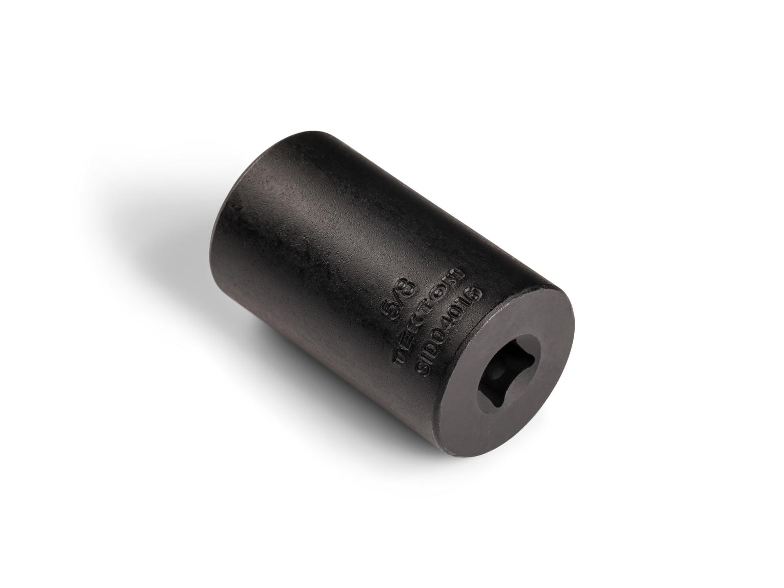 Back angle view of Tekton impact drive 6-point socket. Item #SID04016