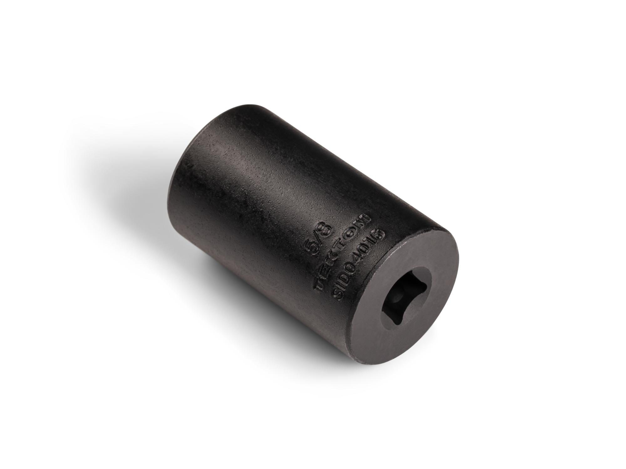Back angle view of Tekton impact drive 6-point socket. Item #SID04016