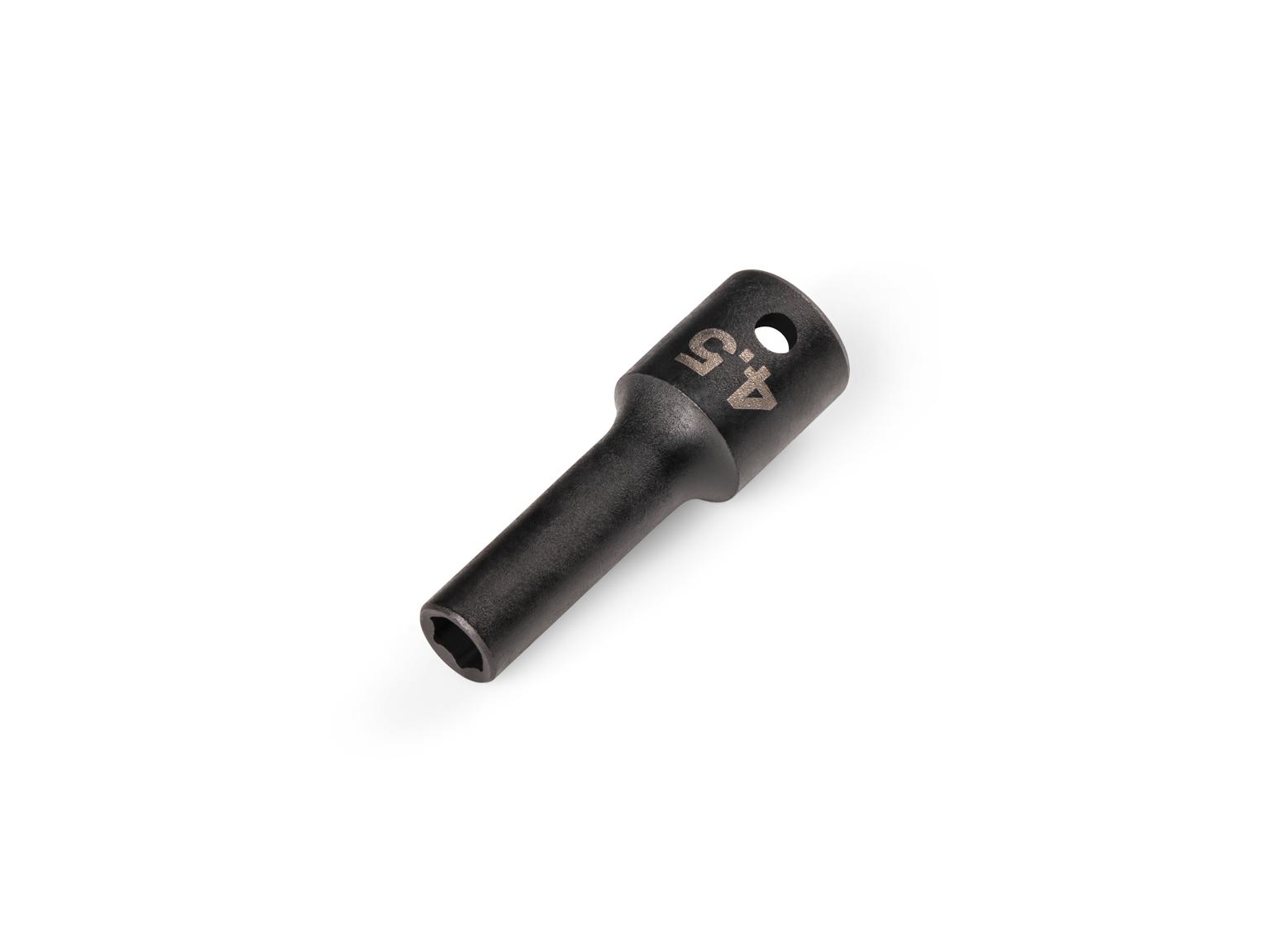 TEKTON 1/4 Inch Drive x 4.5 mm Semi-Deep 6-Point Impact Socket