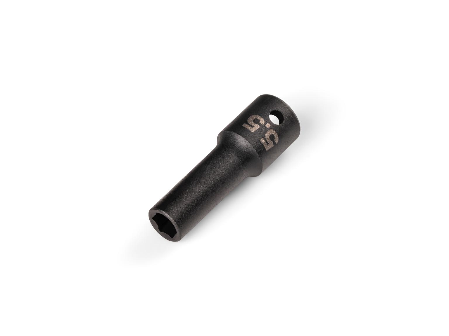 TEKTON 1/4 Inch Drive x 5.5 mm Semi-Deep 6-Point Impact Socket