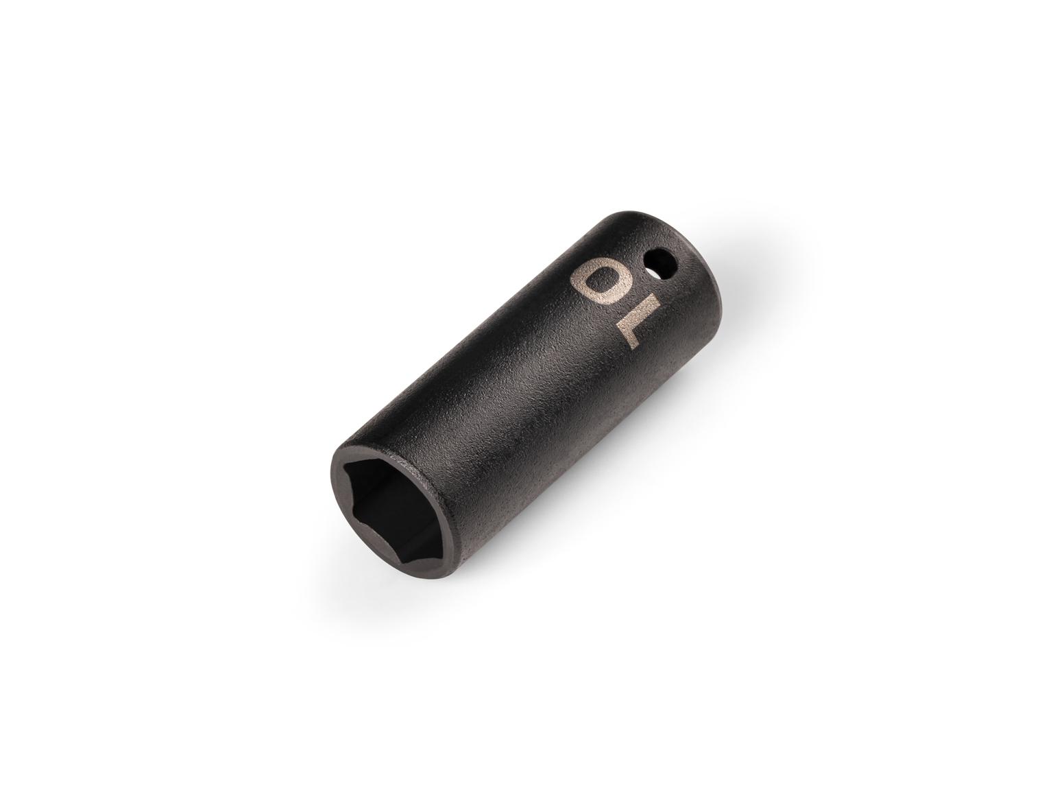 TEKTON 1/4 Inch Drive x 10 mm Semi-Deep 6-Point Impact Socket