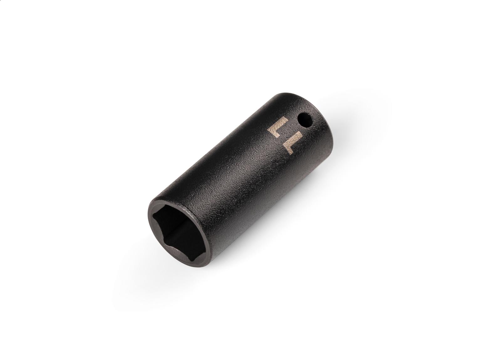 TEKTON 1/4 Inch Drive x 11 mm Semi-Deep 6-Point Impact Socket