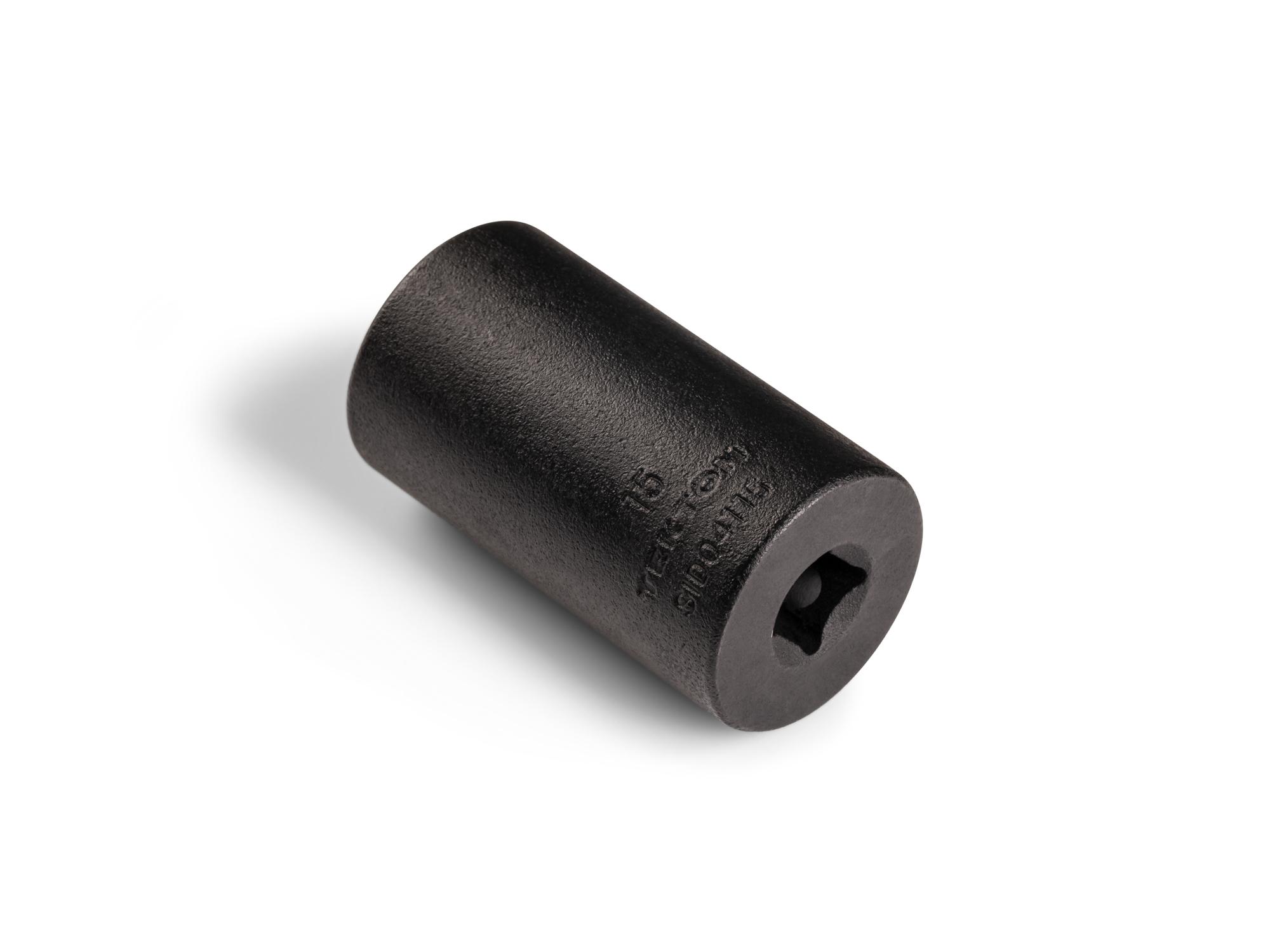 Back angle view of Tekton impact drive 6-point socket. Item #SID04115