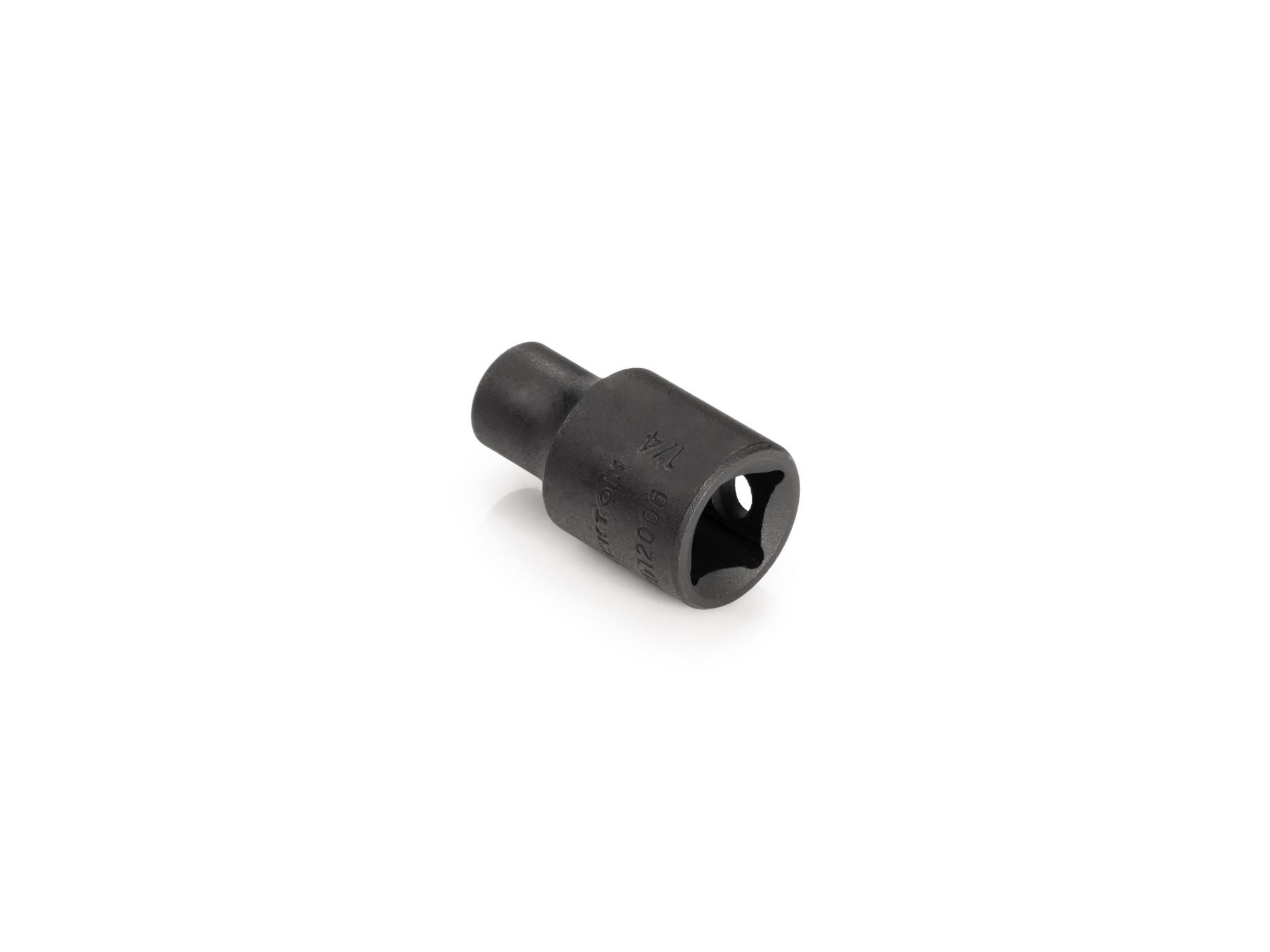 Back angle view of Tekton impact drive 6-point socket. Item #SID12006