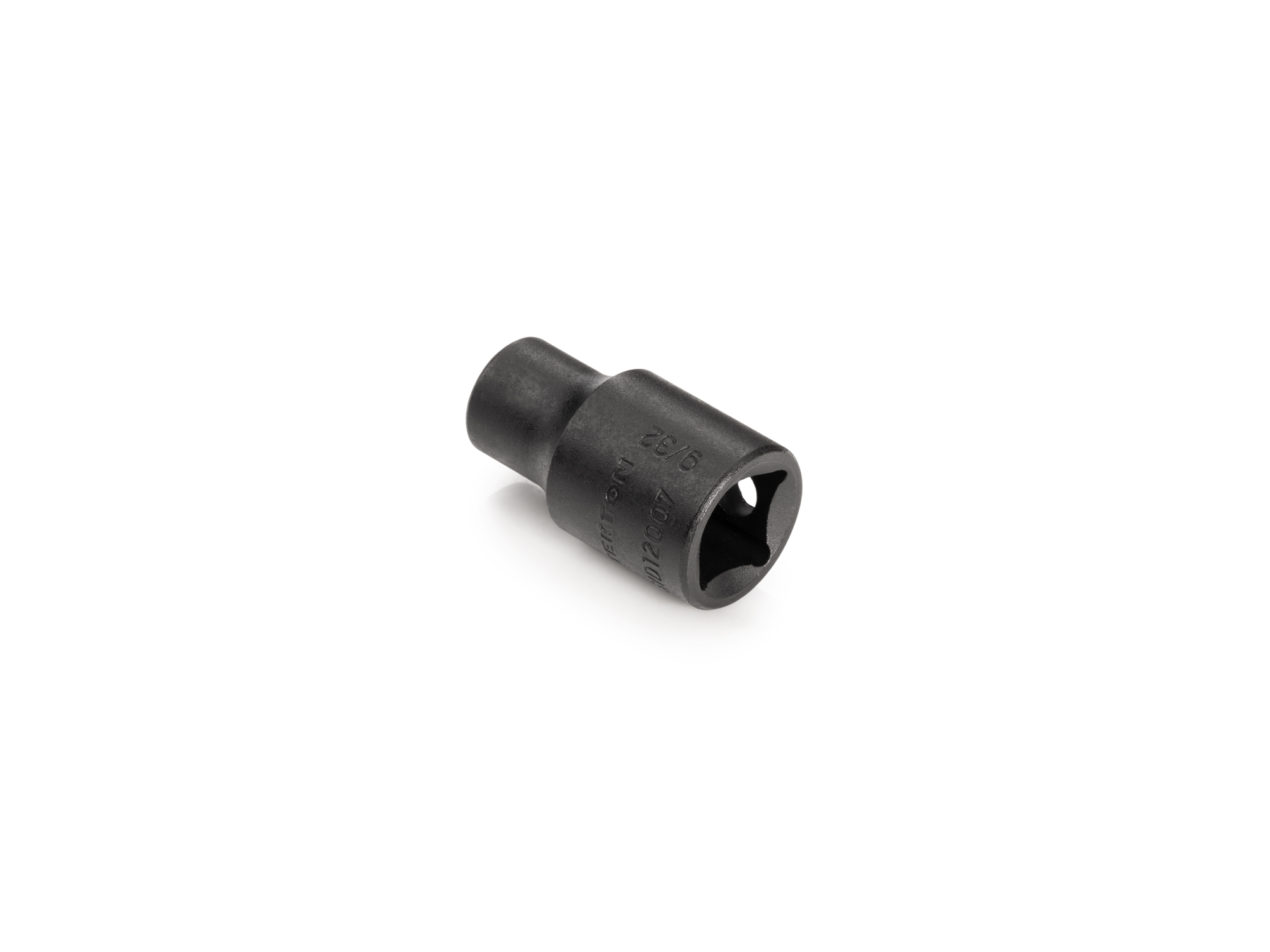 Size: 9/32 inch (SAE) 6-point standard/shallow impact socket. Has a high-visibility laser etched size marking and a permanent stamped size marking. SID12007.