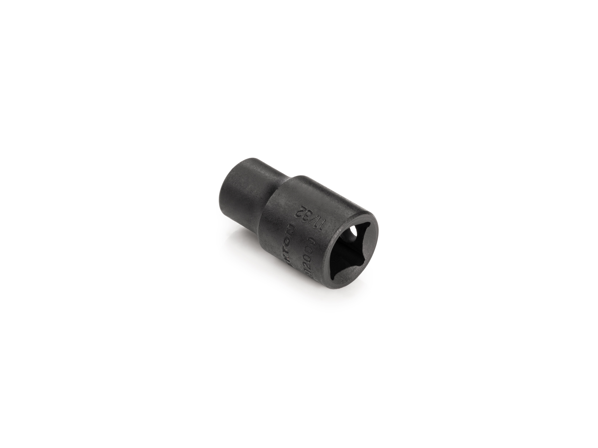 Size: 11/32 inch (SAE) 6-point standard/shallow impact socket. Has a high-visibility laser etched size marking and a permanent stamped size marking. SID12009.