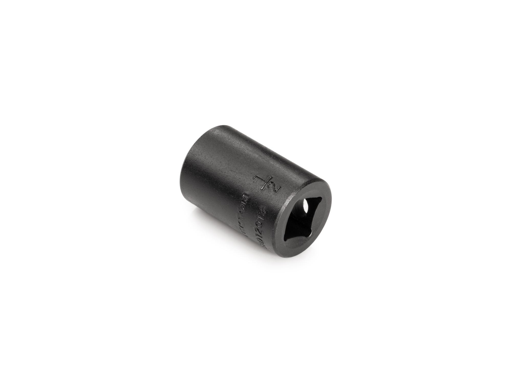 Back angle view of Tekton impact drive 6-point socket. Item #SID12013