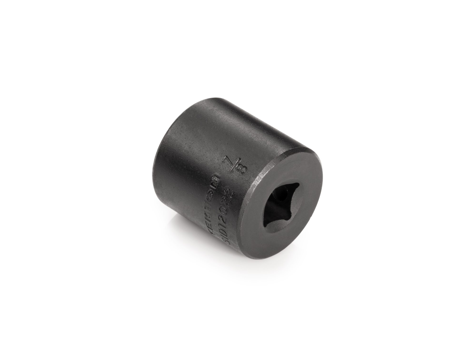 Size: 7/8 inch (SAE) 6-point standard/shallow impact socket. Has a high-visibility laser etched size marking and a permanent stamped size marking. SID12022.