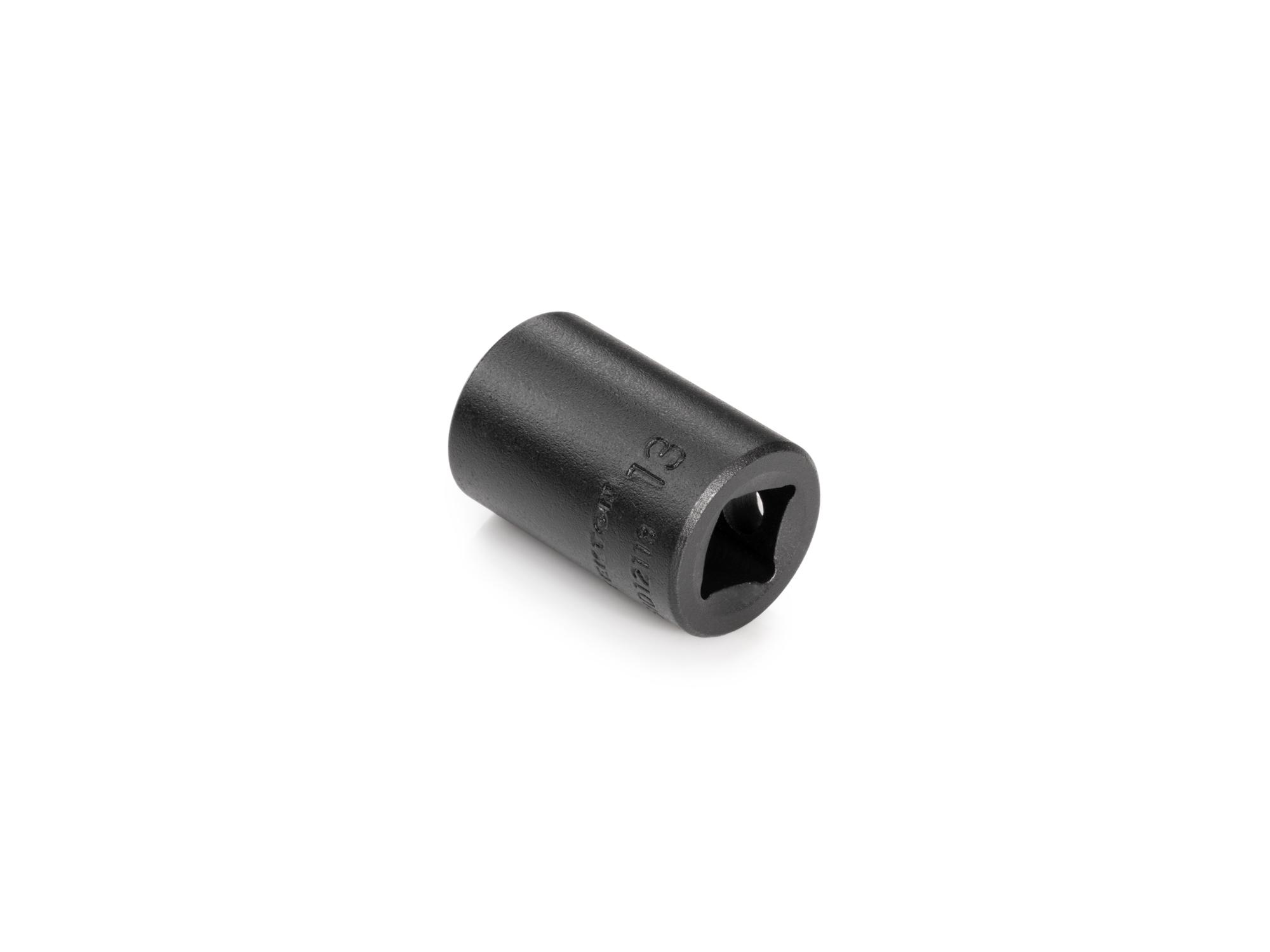 Back angle view of Tekton impact drive 6-point socket. Item #SID12113