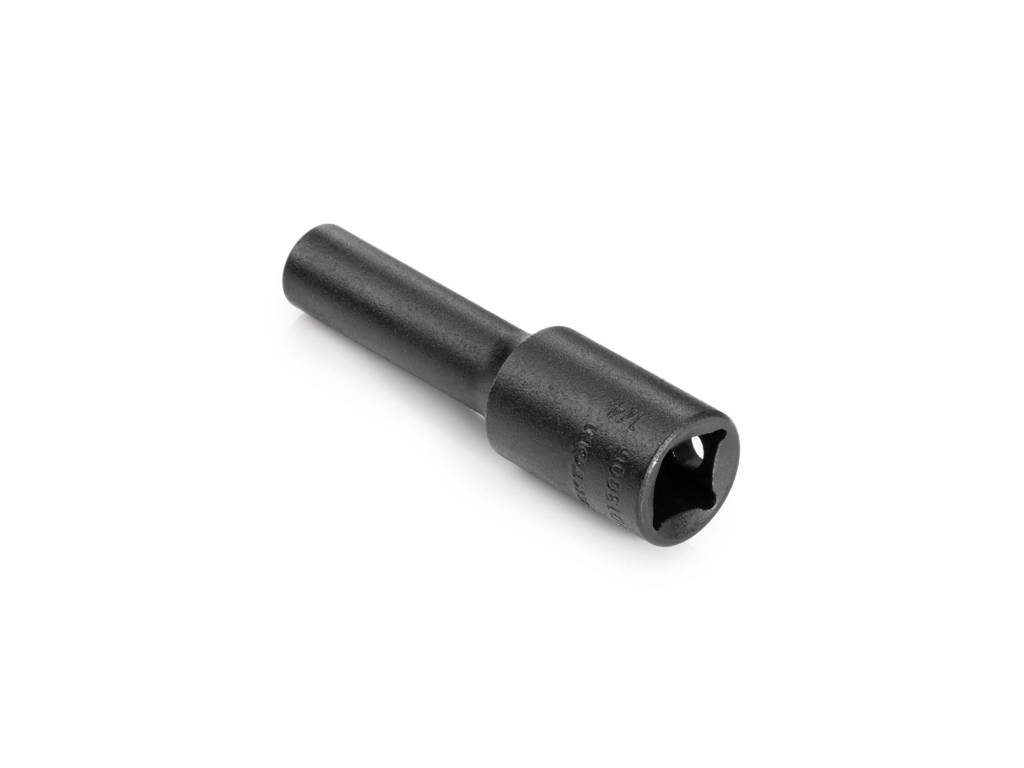Back angle view of Tekton impact drive 6-point socket. Item #SID13006