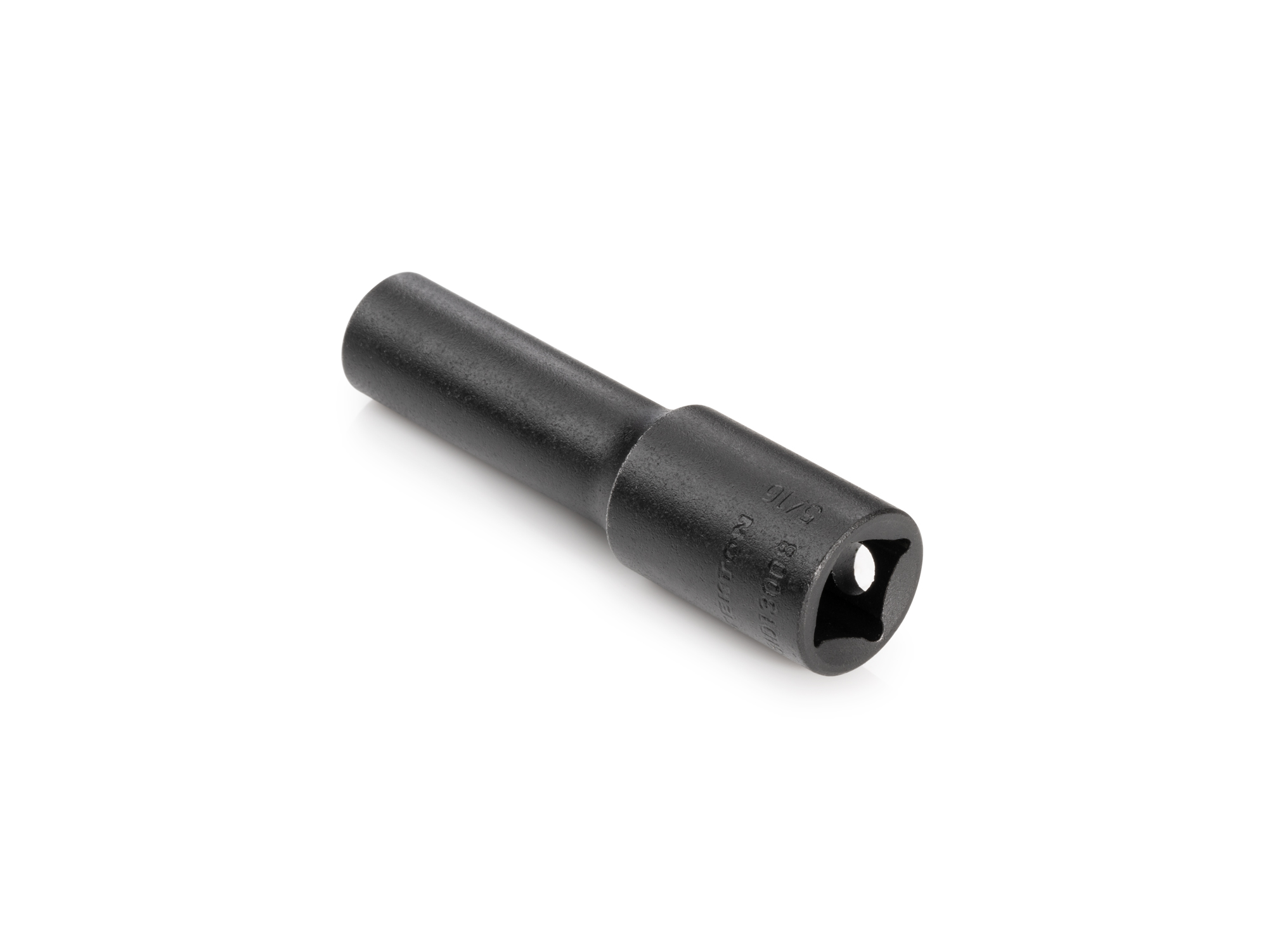 Size: 5/16 inch (SAE) 6-point deep impact socket. Has both a high-visibility laser etched size marking and a permanent stamped size marking. SID13008.