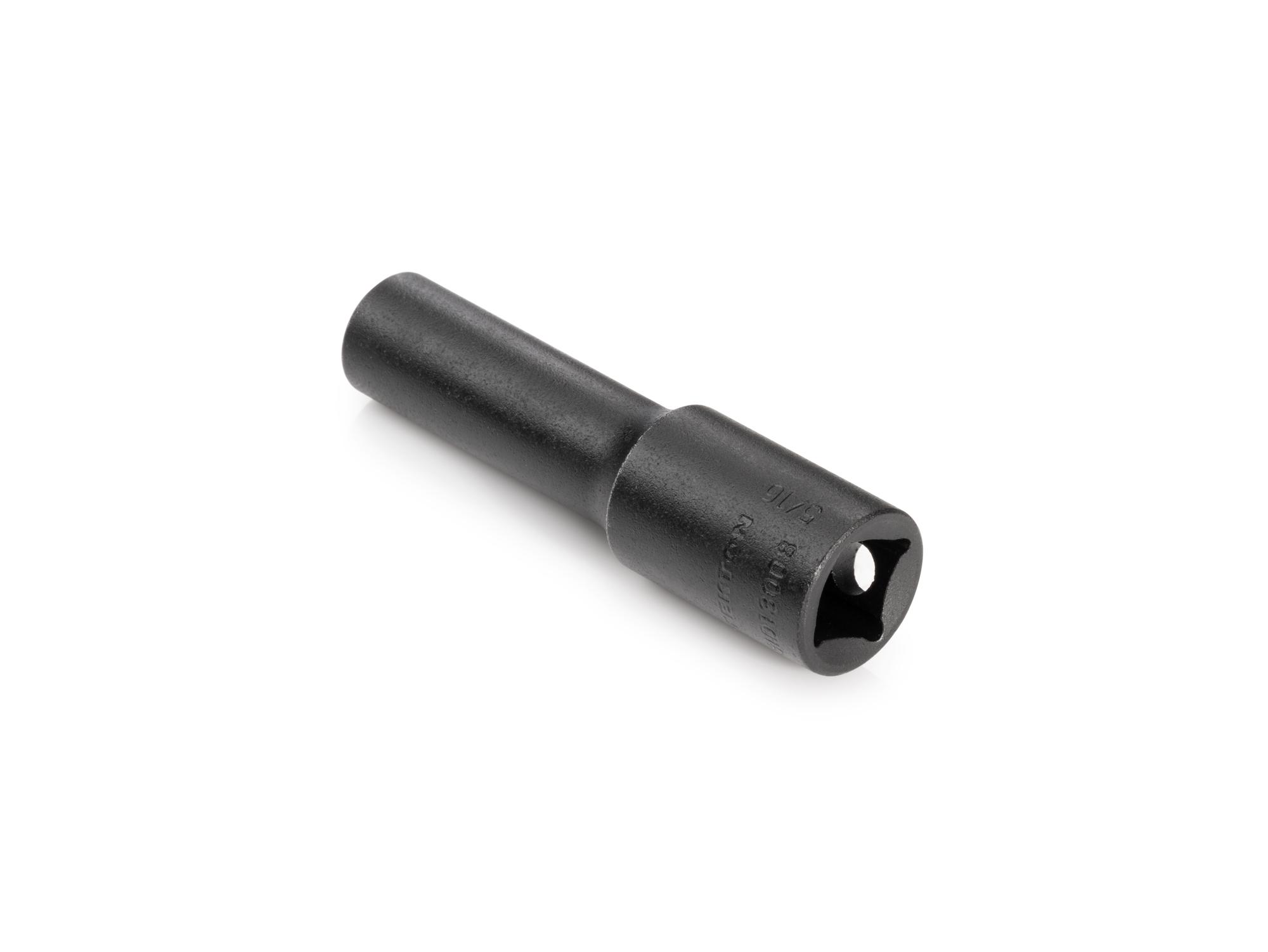 Back angle view of Tekton impact drive 6-point socket. Item #SID13008