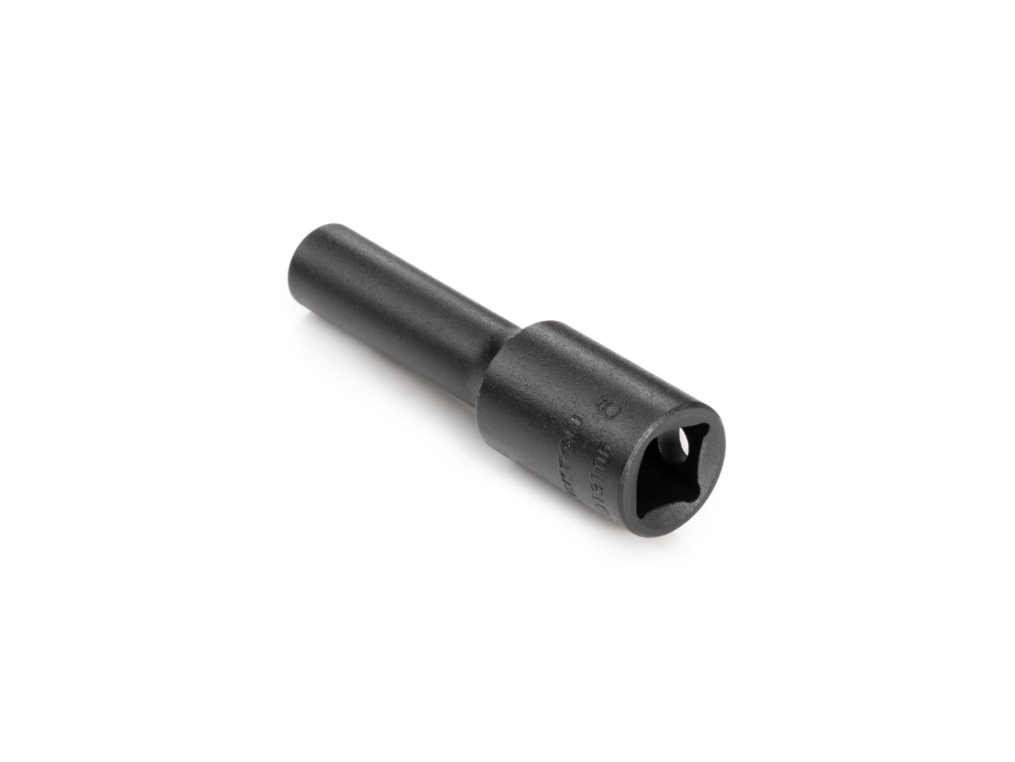 Back angle view of Tekton impact drive 6-point socket. Item #SID13106