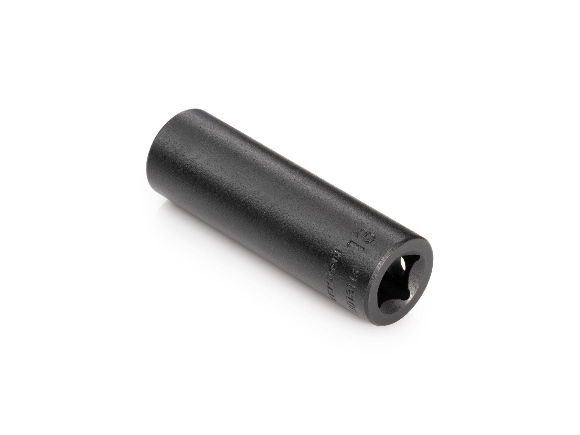 Size: 13 mm (Metric) 6-point deep impact socket. Has both a high-visibility laser etched size marking and a permanent stamped size marking. SID13113.