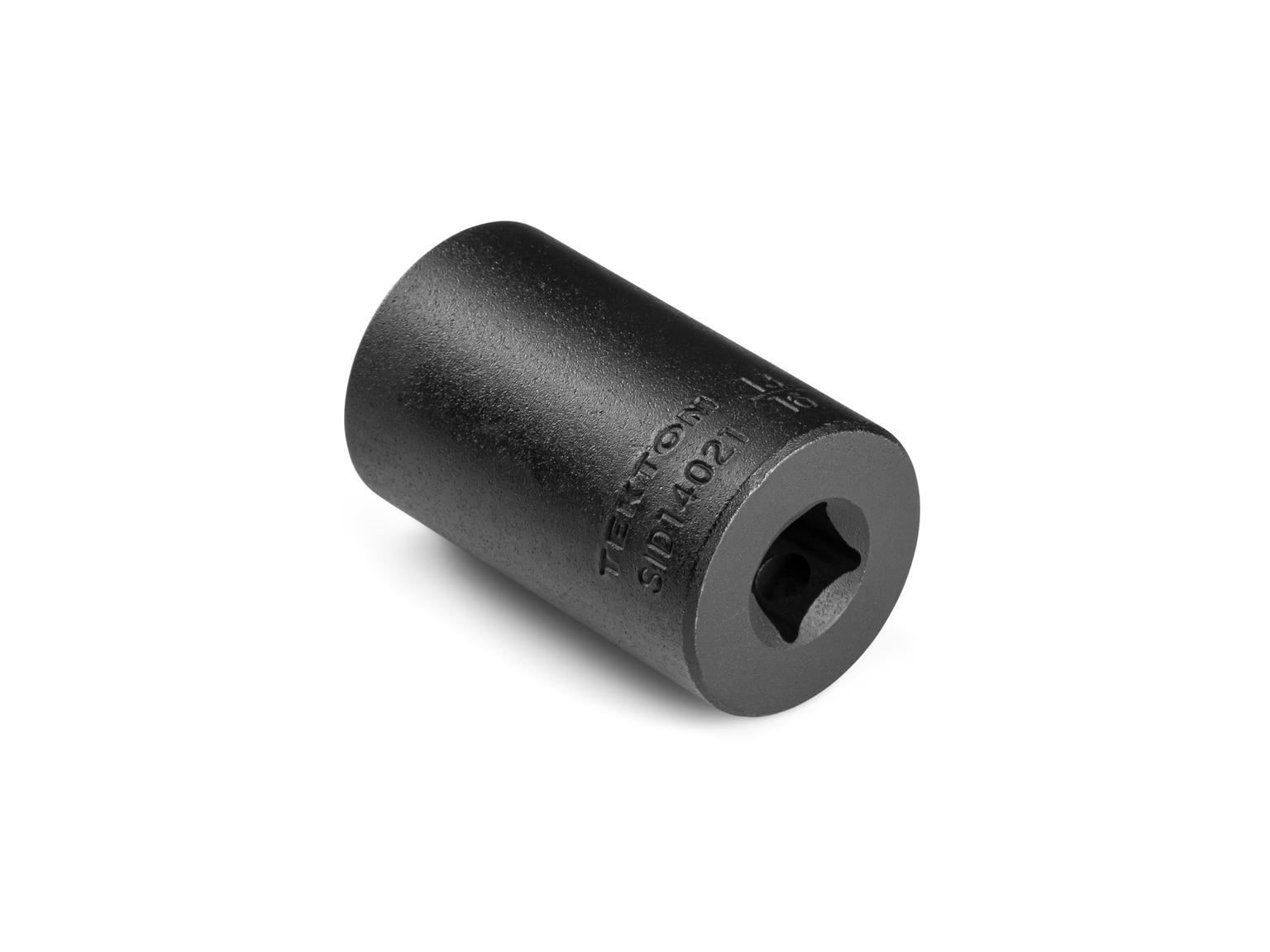 Back angle view of Tekton 13/16 inch impact drive 6-point socket. Item #SID14021