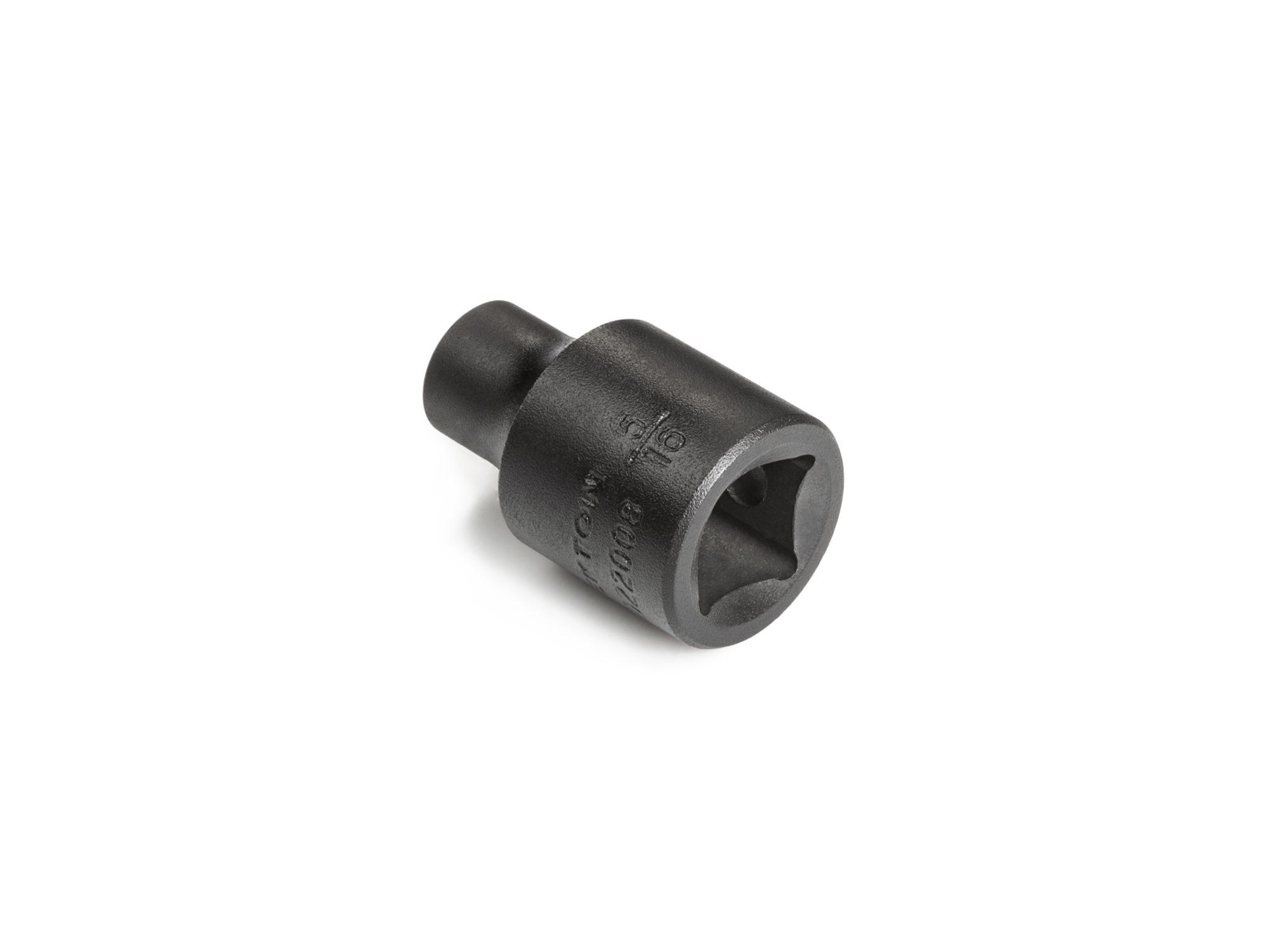 Size: 5/16 inch (SAE) 6-point standard/shallow impact socket. Has a high-visibility laser etched size marking and a permanent stamped size marking. SID22008.