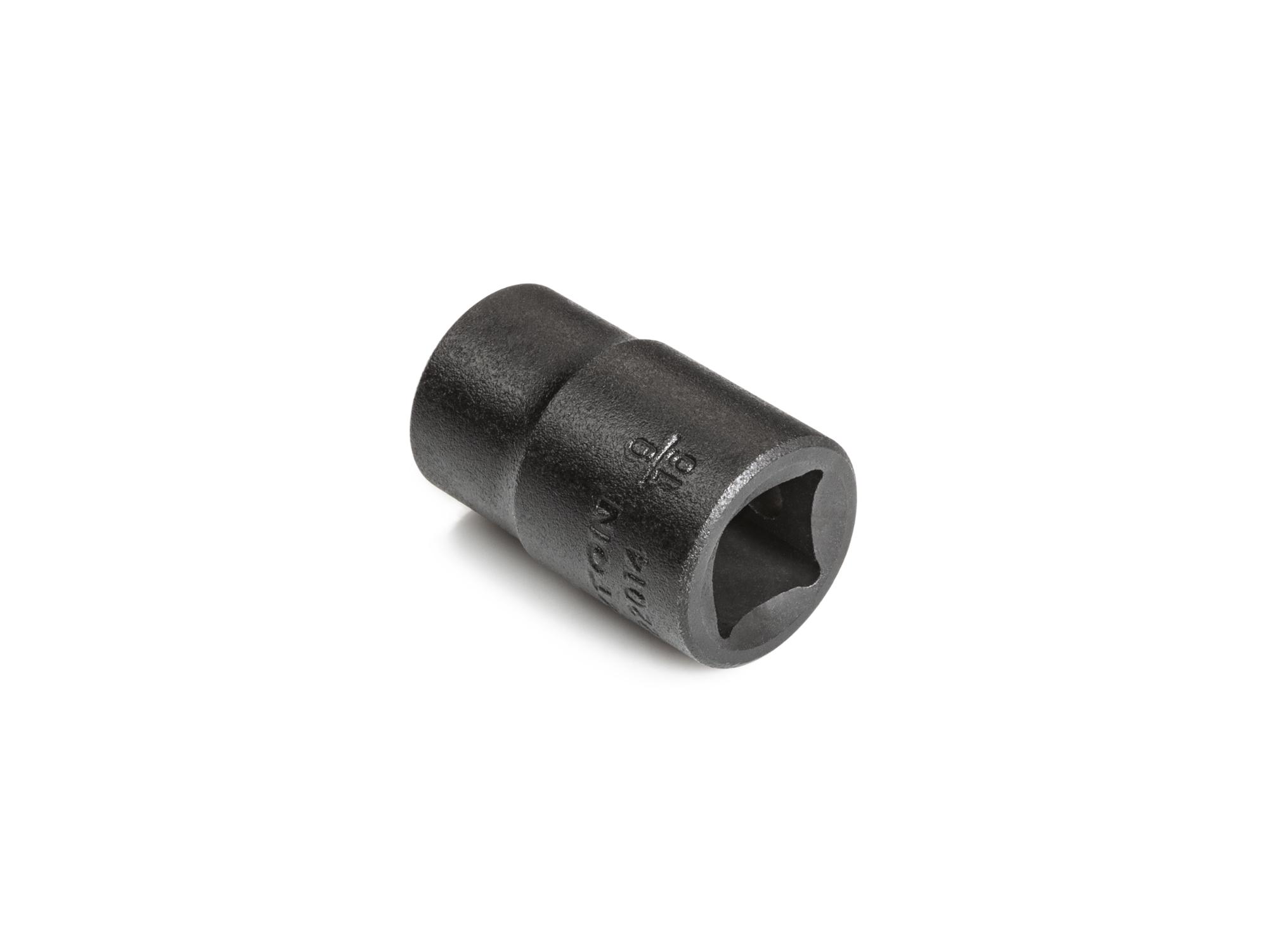 Back angle view of Tekton impact drive 6-point socket. Item #SID22014