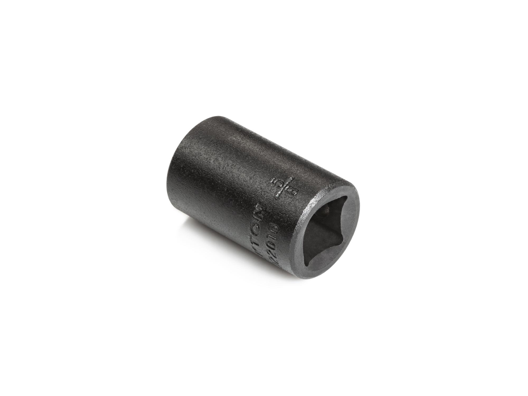 Back angle view of Tekton impact drive 6-point socket. Item #SID22016