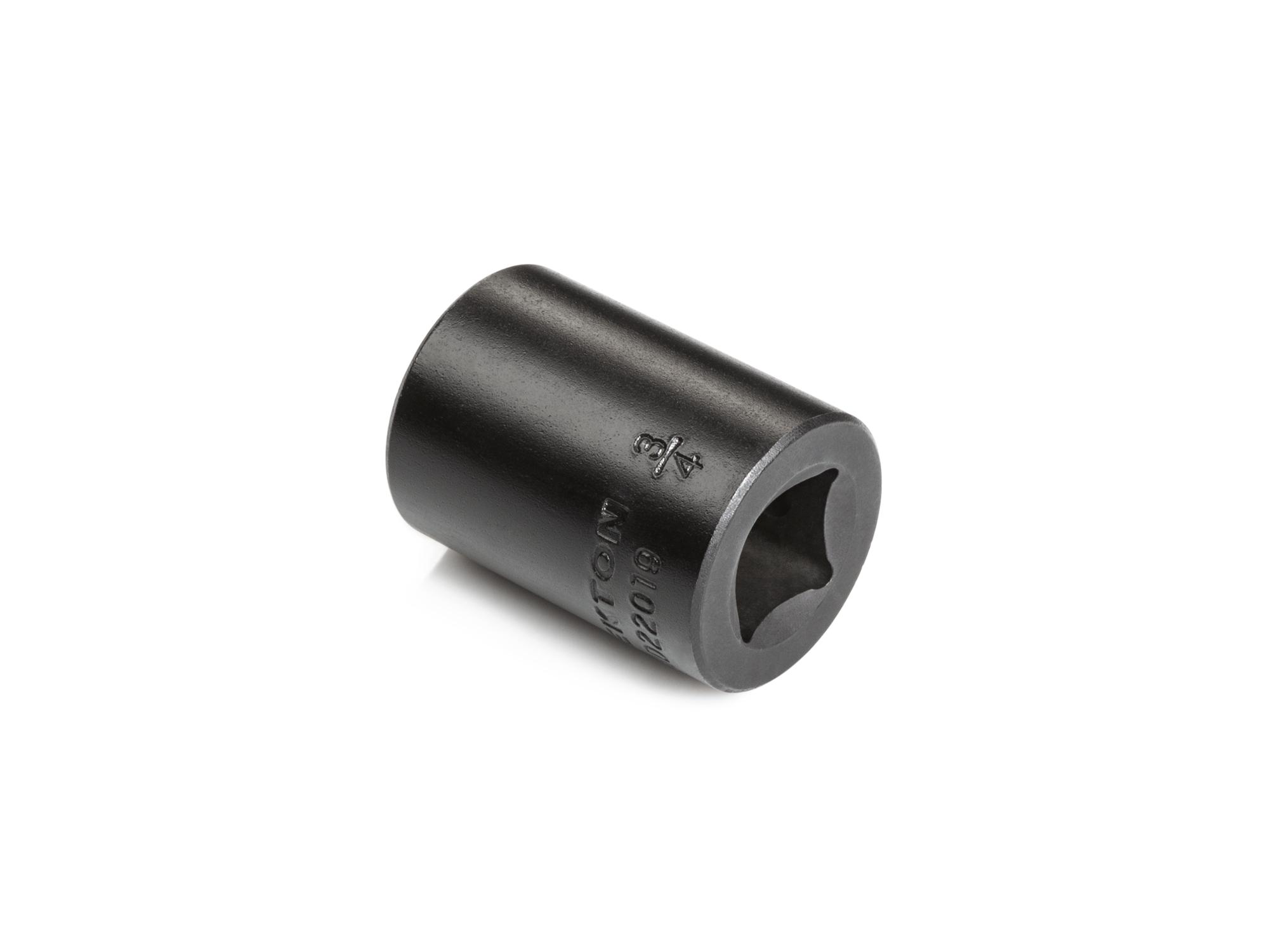 Back angle view of Tekton impact drive 6-point socket. Item #SID22019