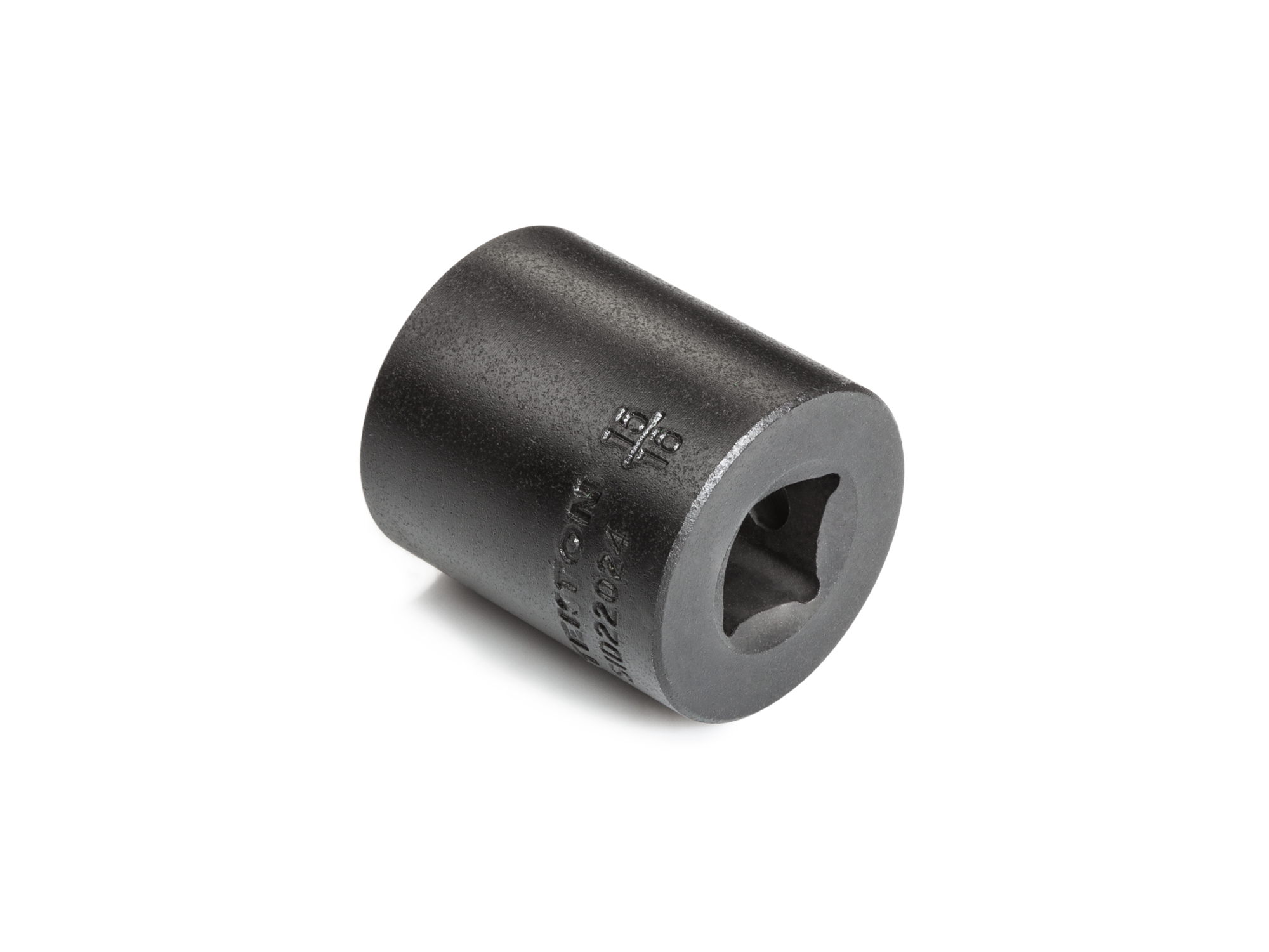 Size: 15/16 inch (SAE) 6-point standard/shallow impact socket. Has a high-visibility laser etched size marking and a permanent stamped size marking. SID22024.