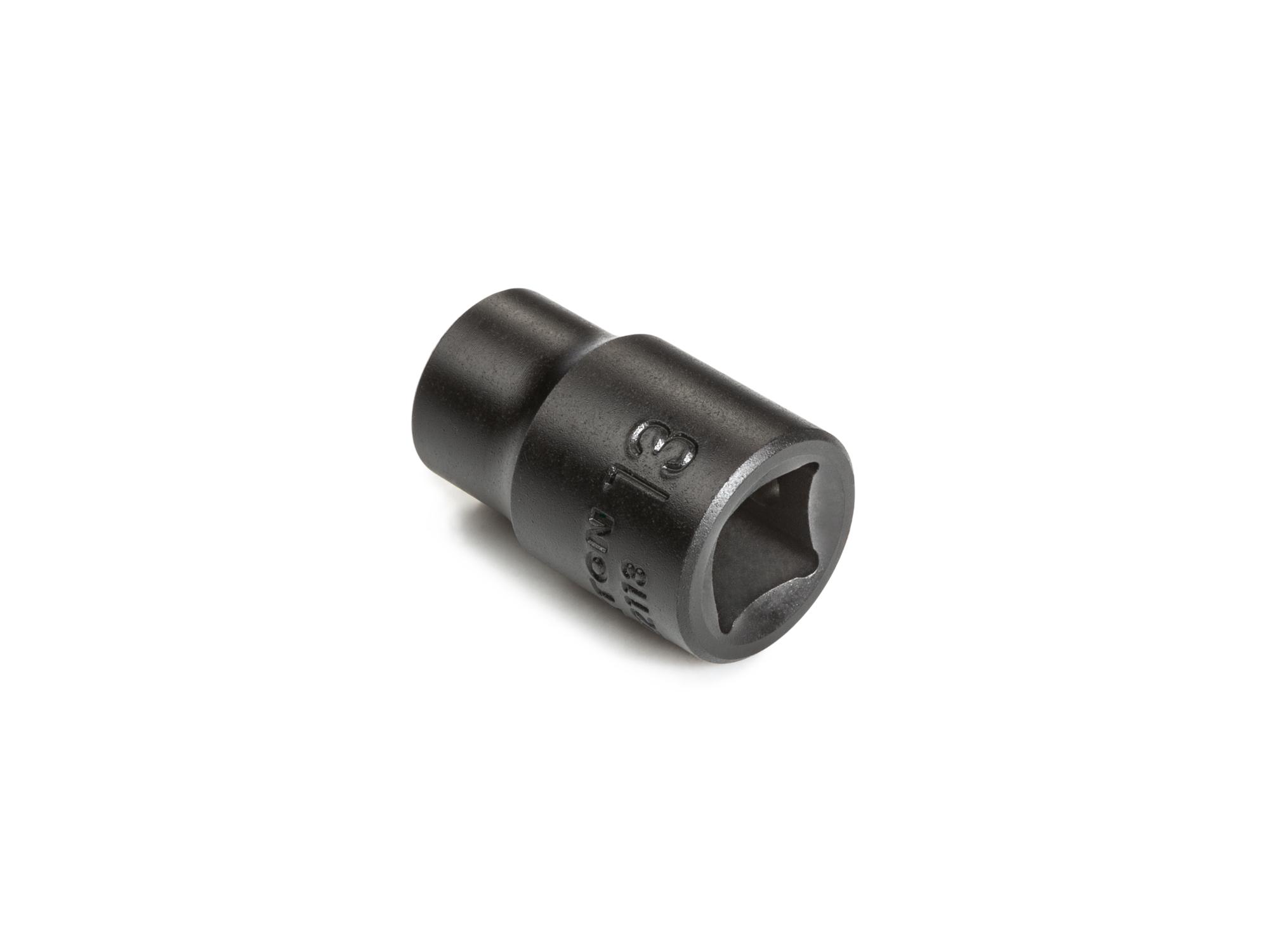 Back angle view of Tekton impact drive 6-point socket. Item #SID22113