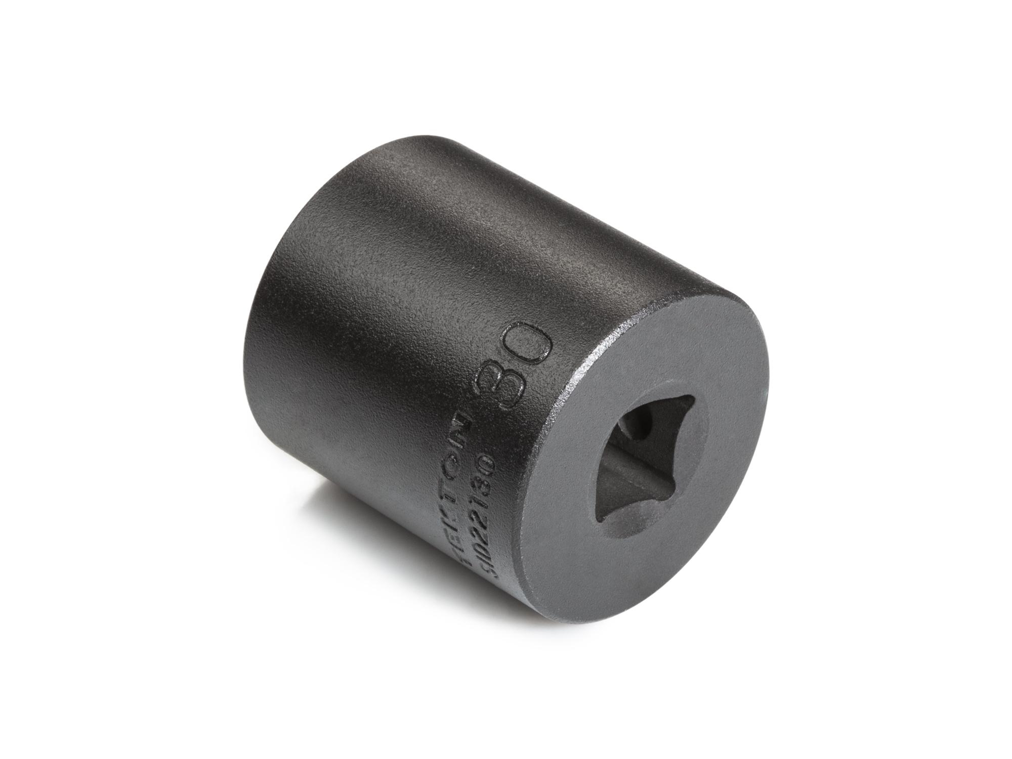 Back angle view of Tekton impact drive 6-point socket. Item #SID22130
