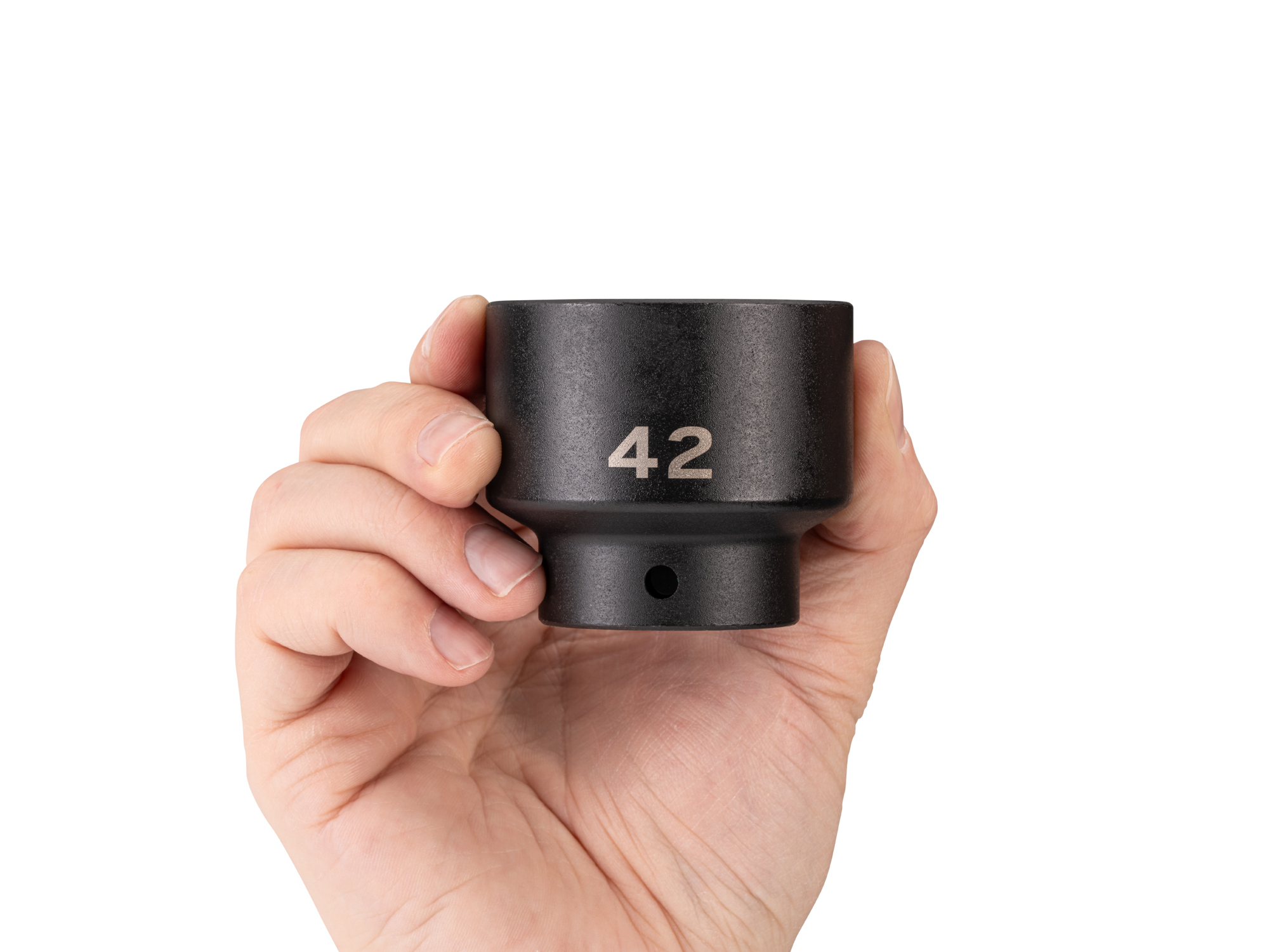 1/2 Inch Drive x 42 mm Shallow 6-Point Impact Socket | TEKTON