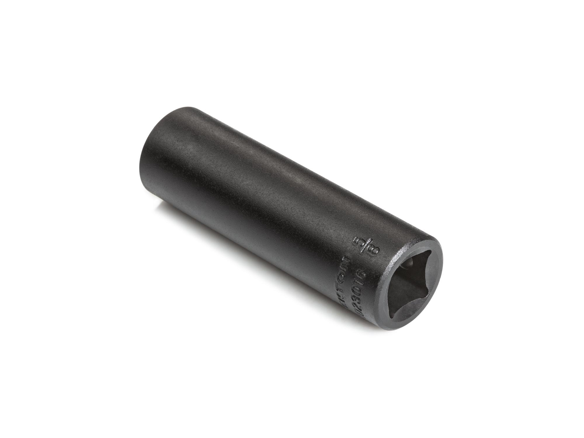 Back angle view of Tekton impact drive 6-point socket. Item #SID23016