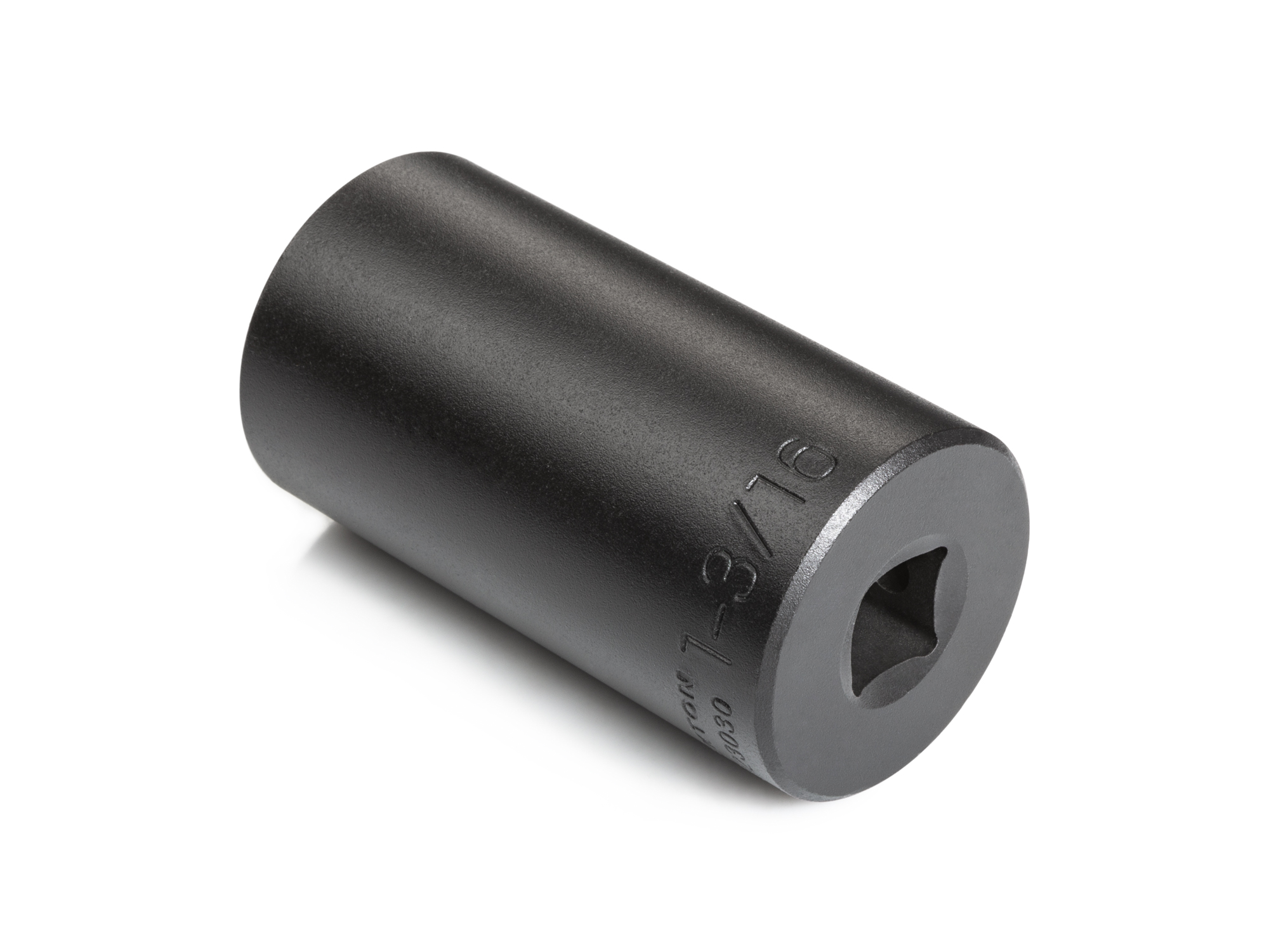 Size: 1-3/16 inch (SAE) 6-point deep individual impact socket. Has a high-visibility laser etched size marking and a permanent stamped size marking. SID23030.