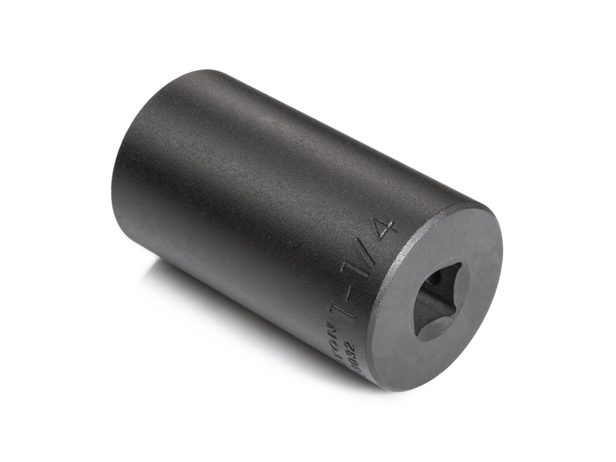 Back angle view of Tekton impact drive 6-point socket. Item #SID23032