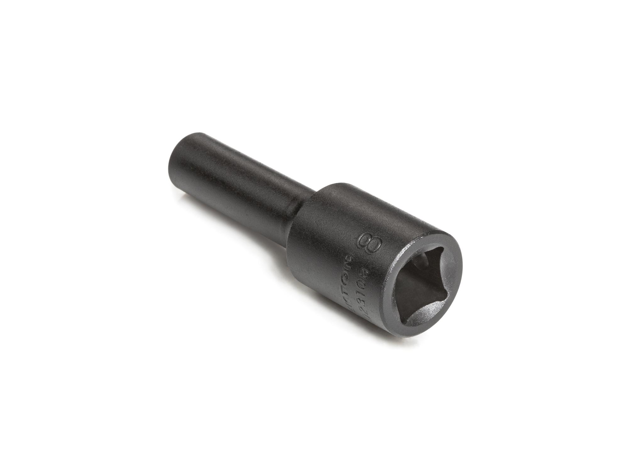 Back angle view of Tekton impact drive 6-point socket. Item #SID23108