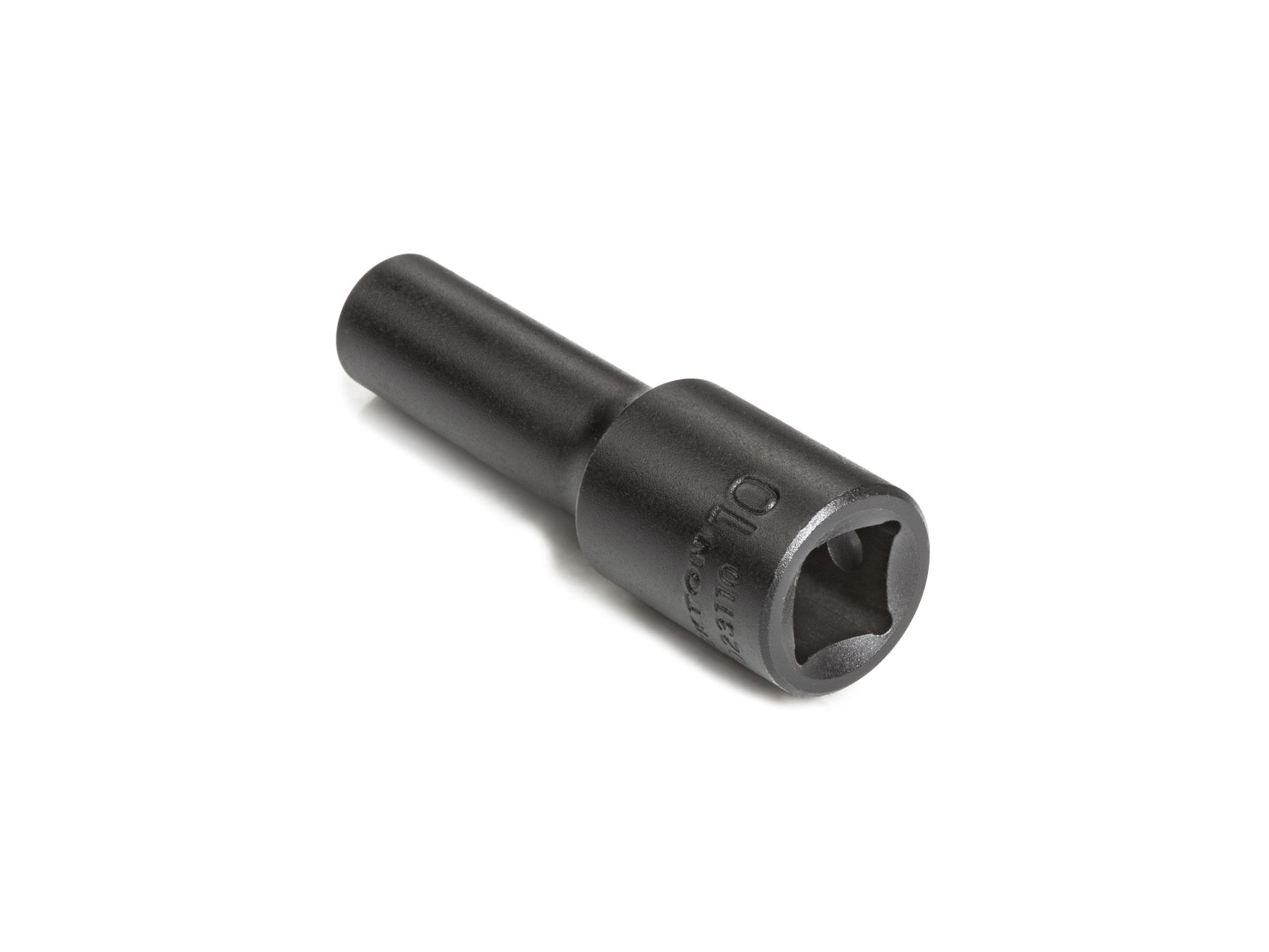 Back angle view of Tekton impact drive 6-point socket. Item #SID23110