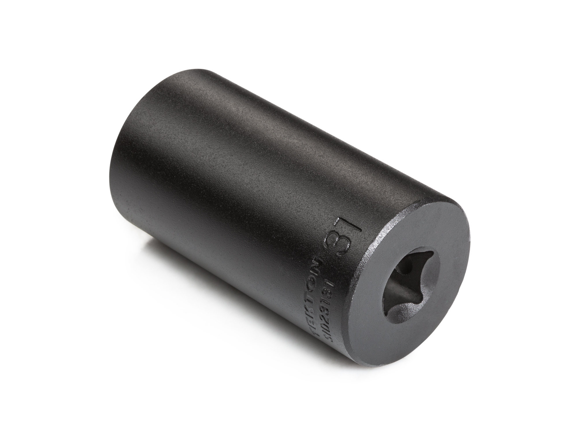 Size: 31 mm (Metric) 6-point deep individual impact socket. Has a high-visibility laser etched size marking and a permanent stamped size marking. SID23131.