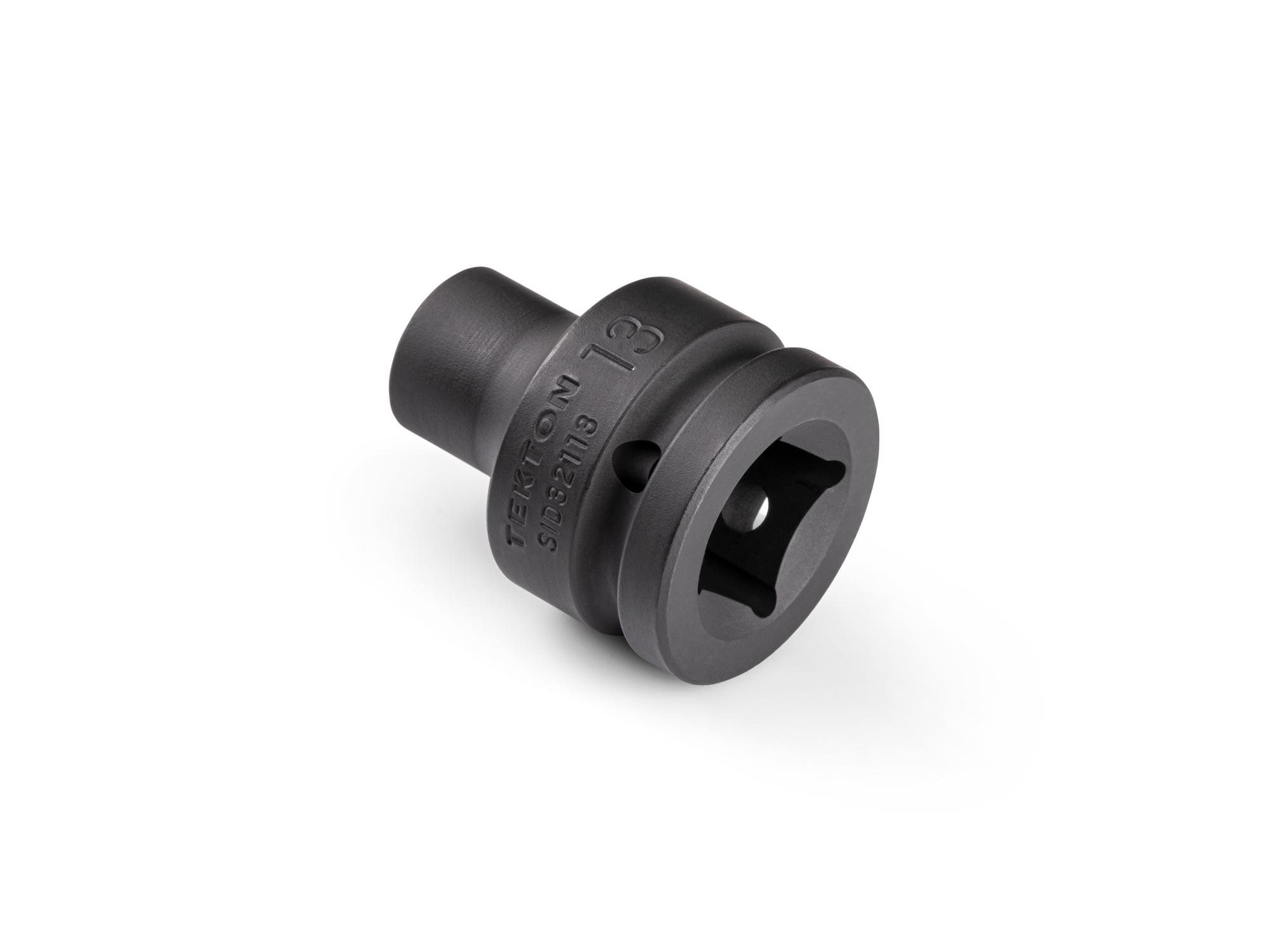 Back angle view of Tekton impact drive 6-point socket. Item #SID32113