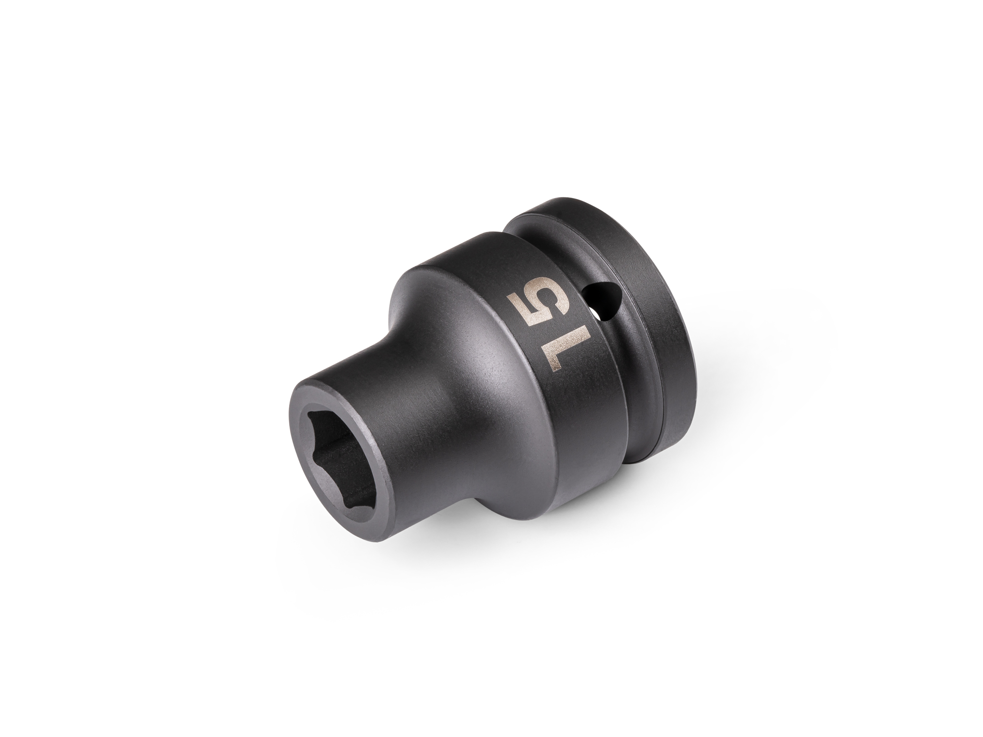 3/4 Inch Drive x 15 mm Shallow 6-Point Impact Socket | TEKTON
